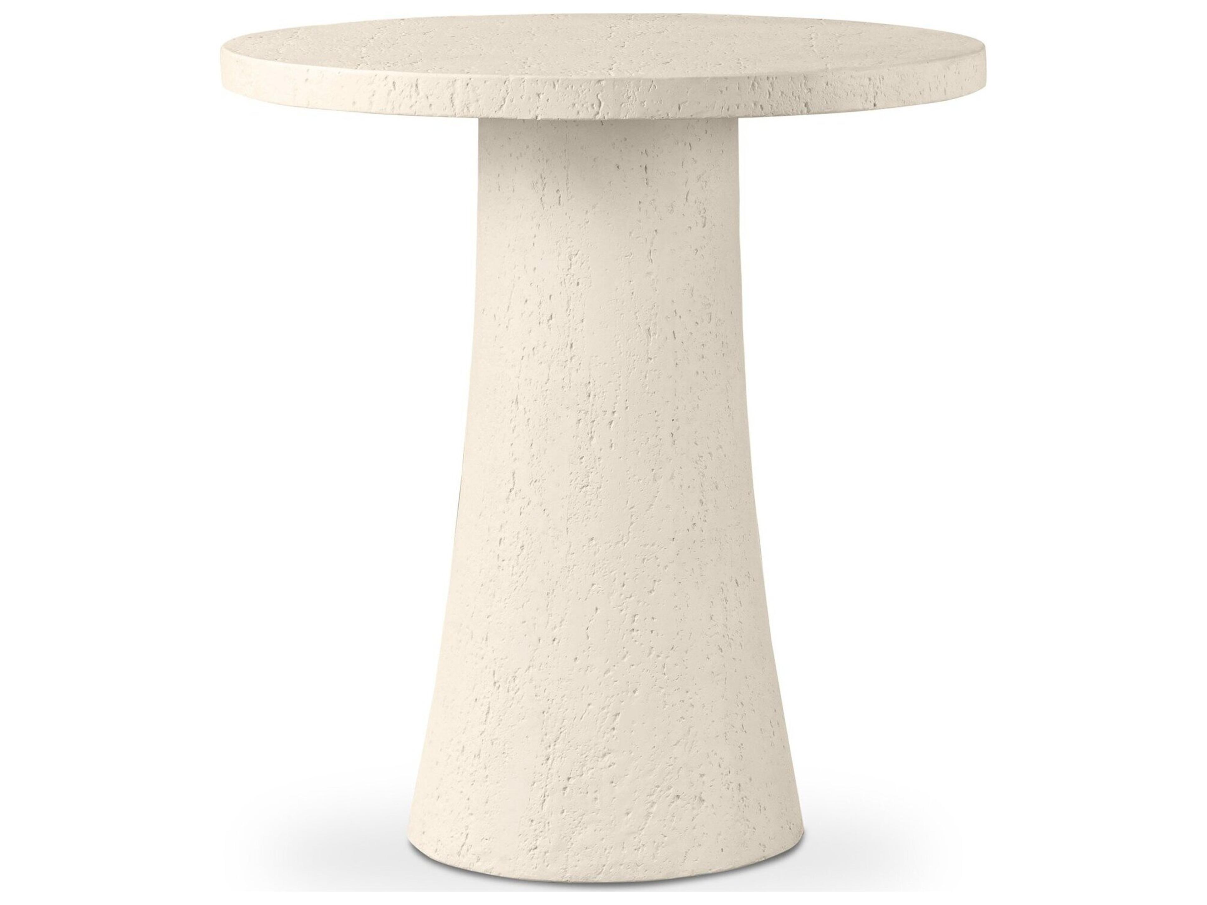 Four Hands Outdoor Varda Outdoor Bar + Counter Table - Coarse Ivory Concrete