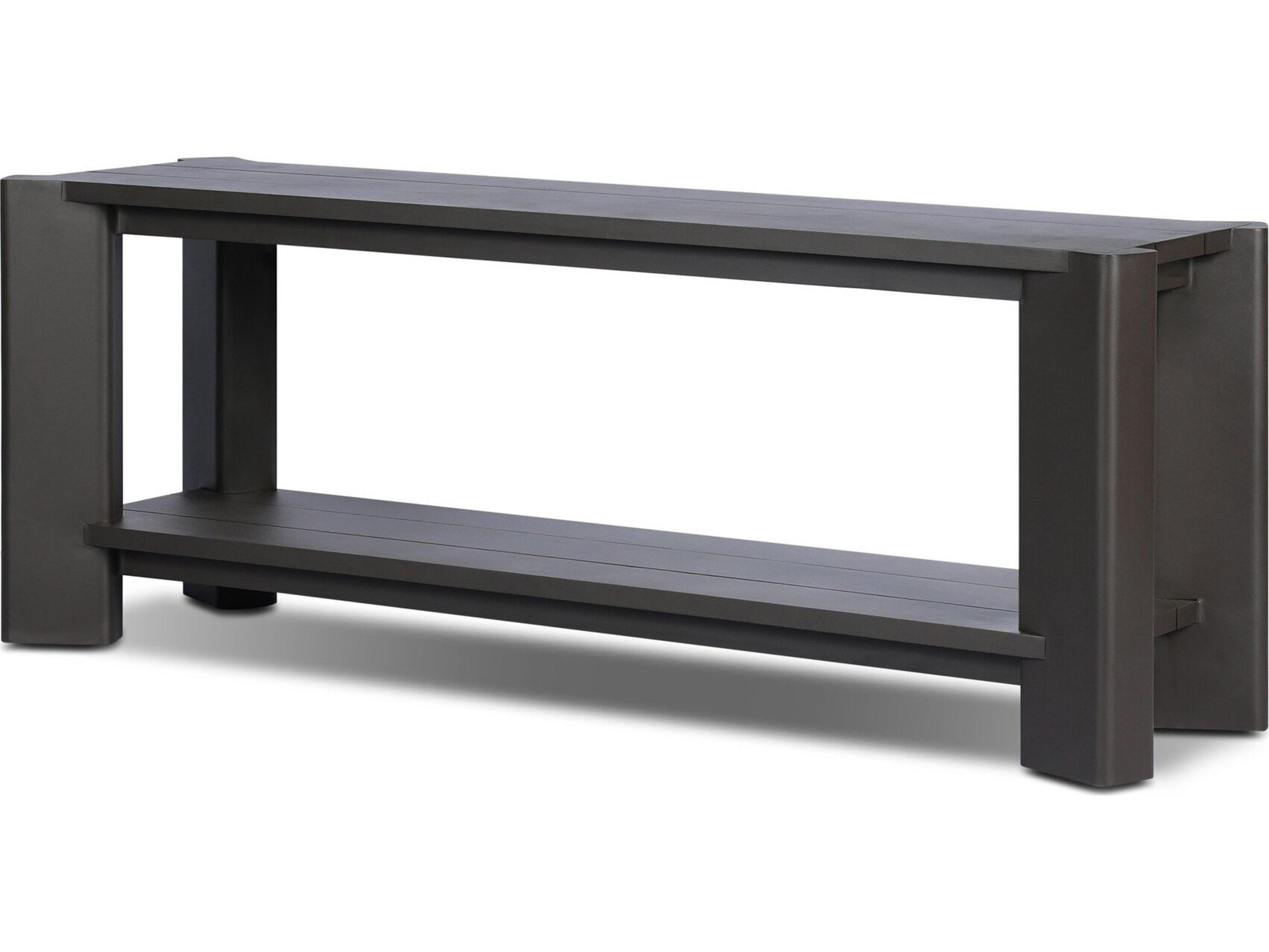 Four Hands Outdoor Soho Outdoor Metal Console Table - Bronze