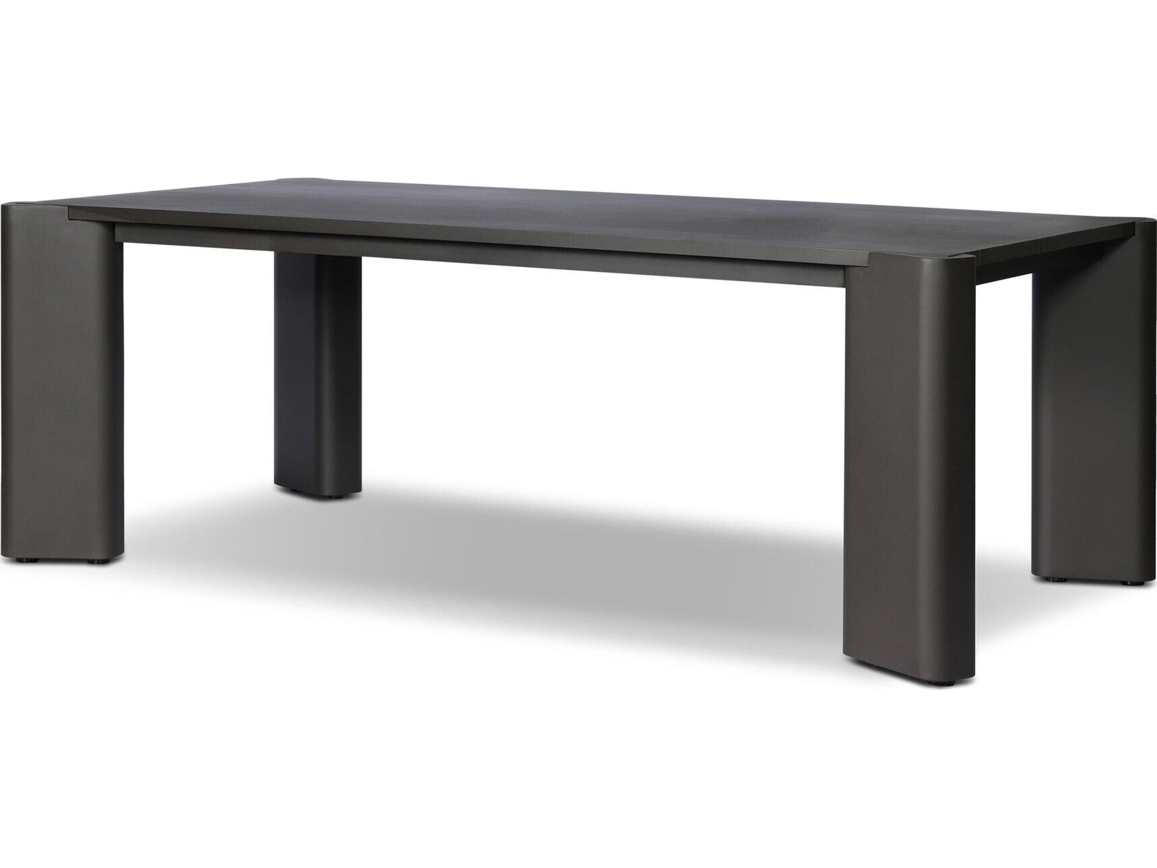 Four Hands Outdoor Soho Outdoor Metal Dining Table 86" - Bronze