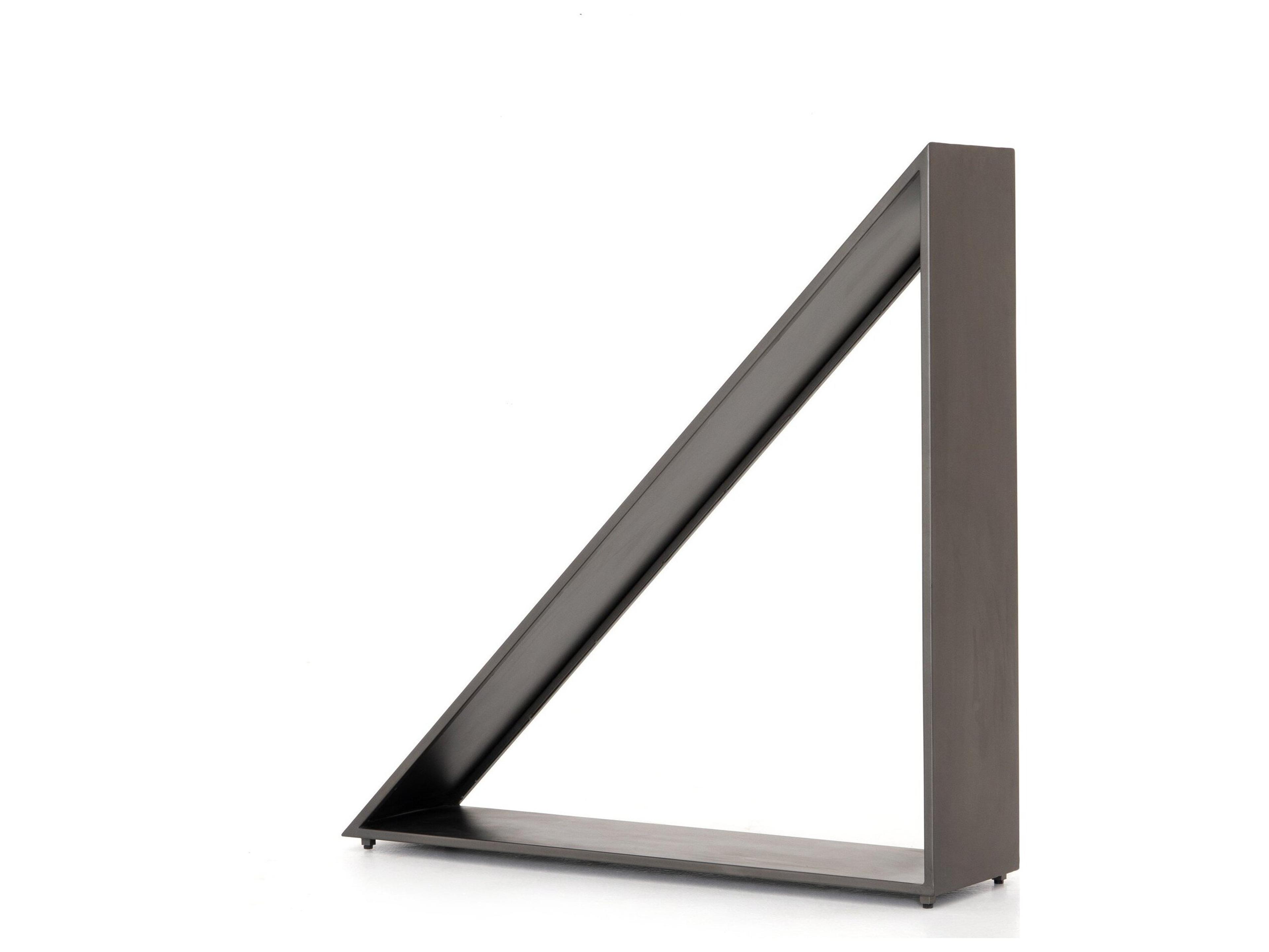 Four Hands Outdoor Element Coated Gunmetal Storage Rack