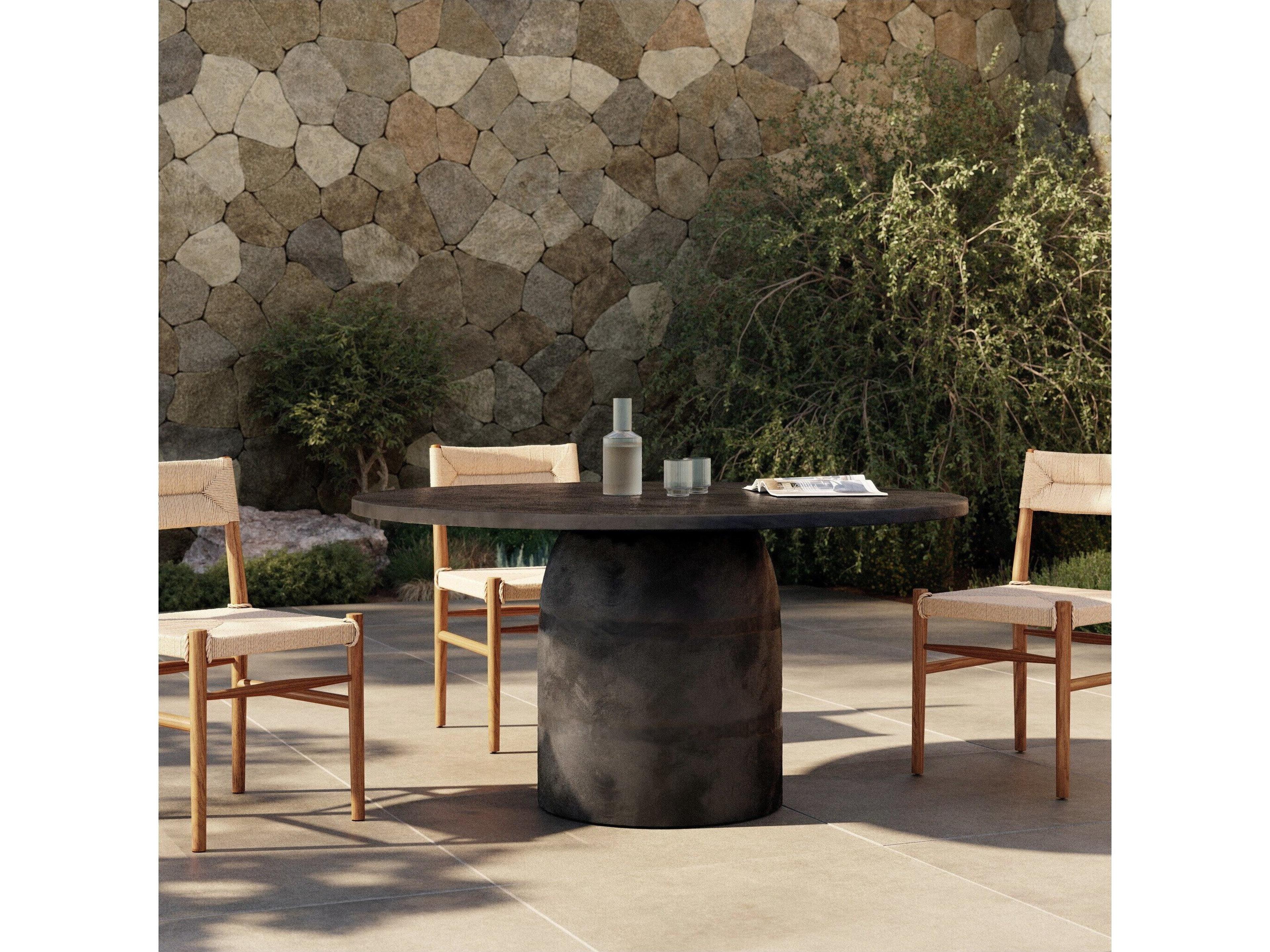 Four Hands Outdoor Marlow Aluminum Rope Dining Set