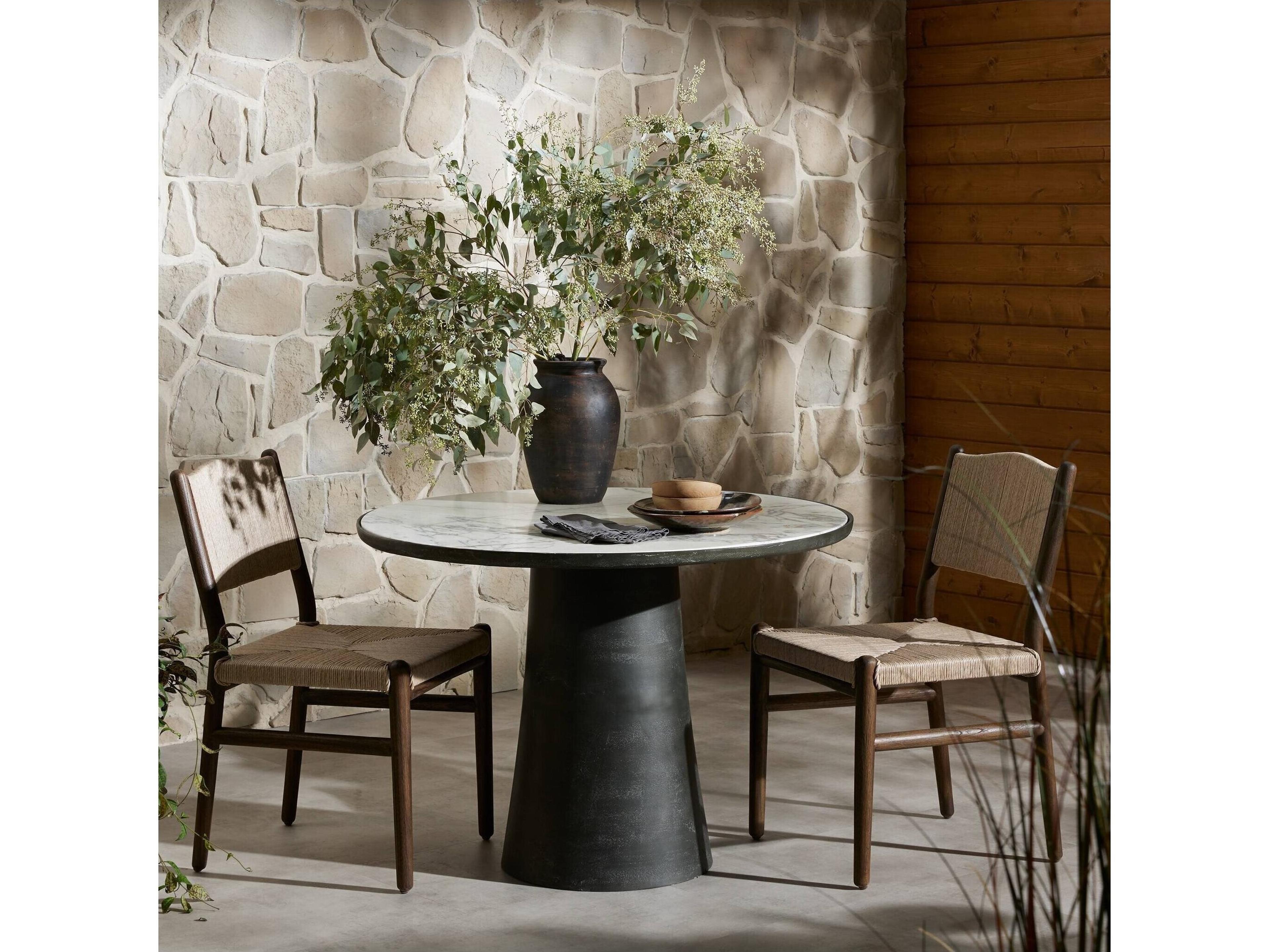 Four Hands Outdoor Marlow Aluminum Rope Dining Set