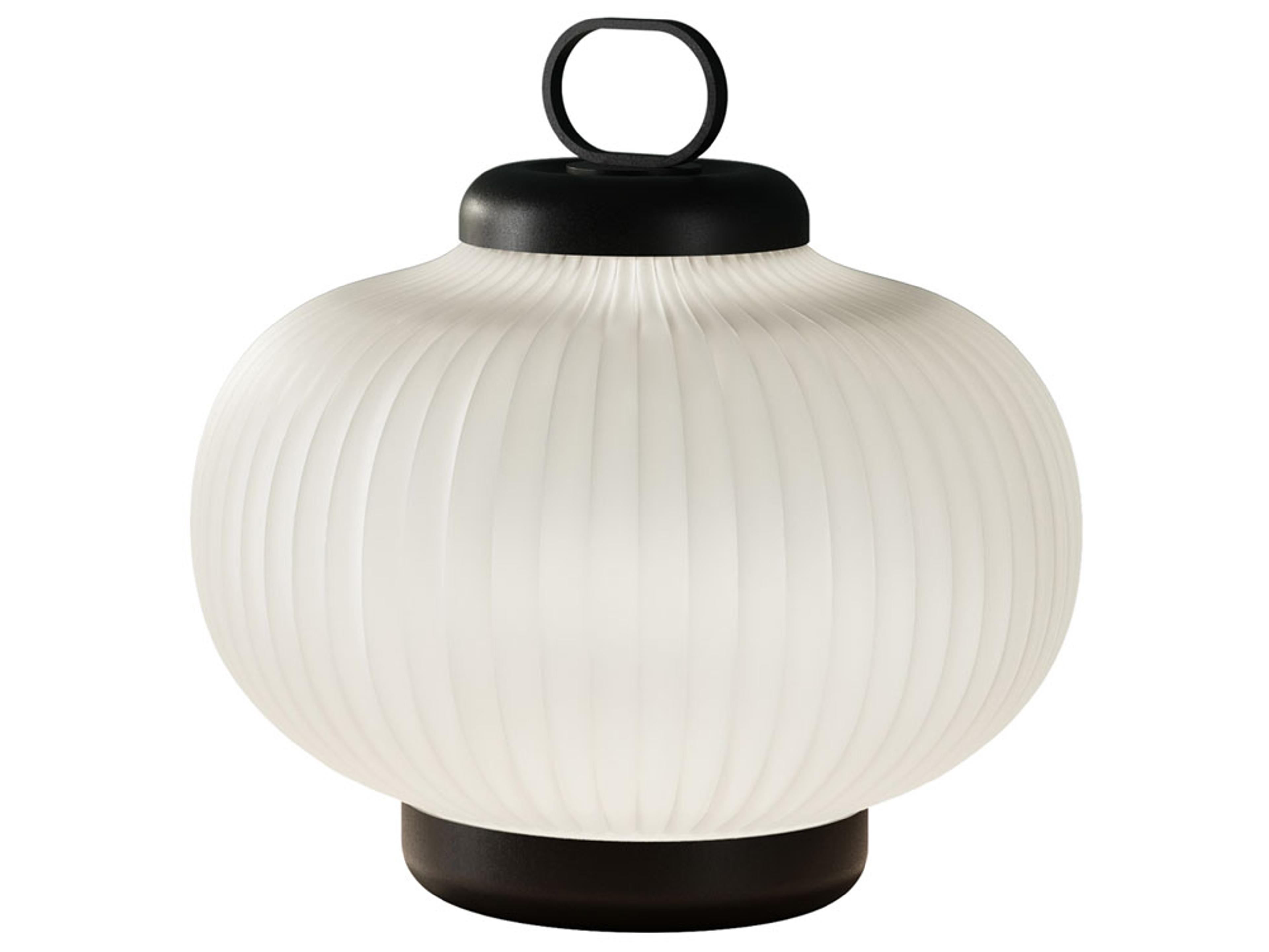 Fontana Arte Kanji LED White Glass Table Lamp