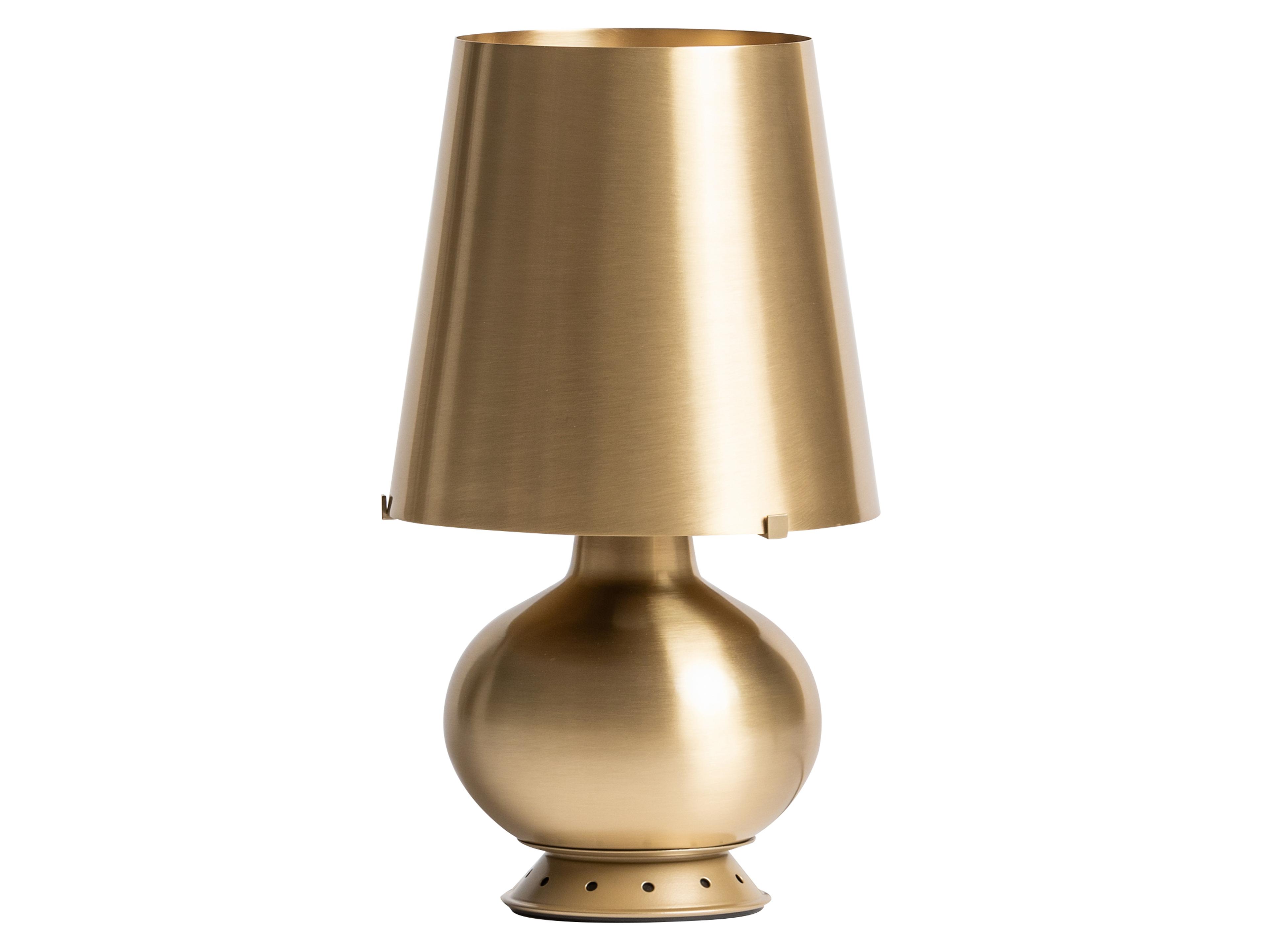 Fontana Arte Brass Glass Table Lamp