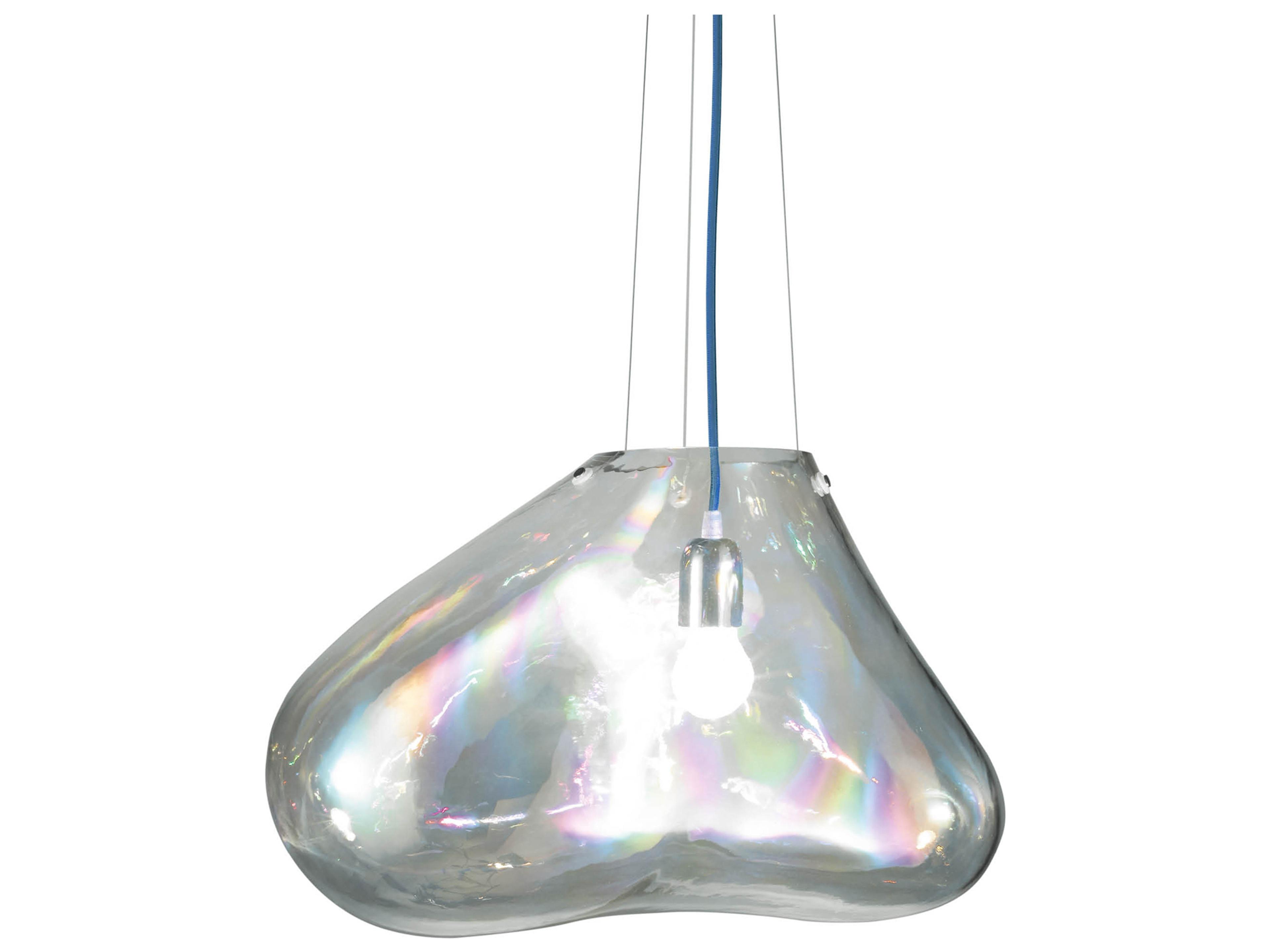 Fontana Arte Bolla 1-Light Transparent Clear Pendant
