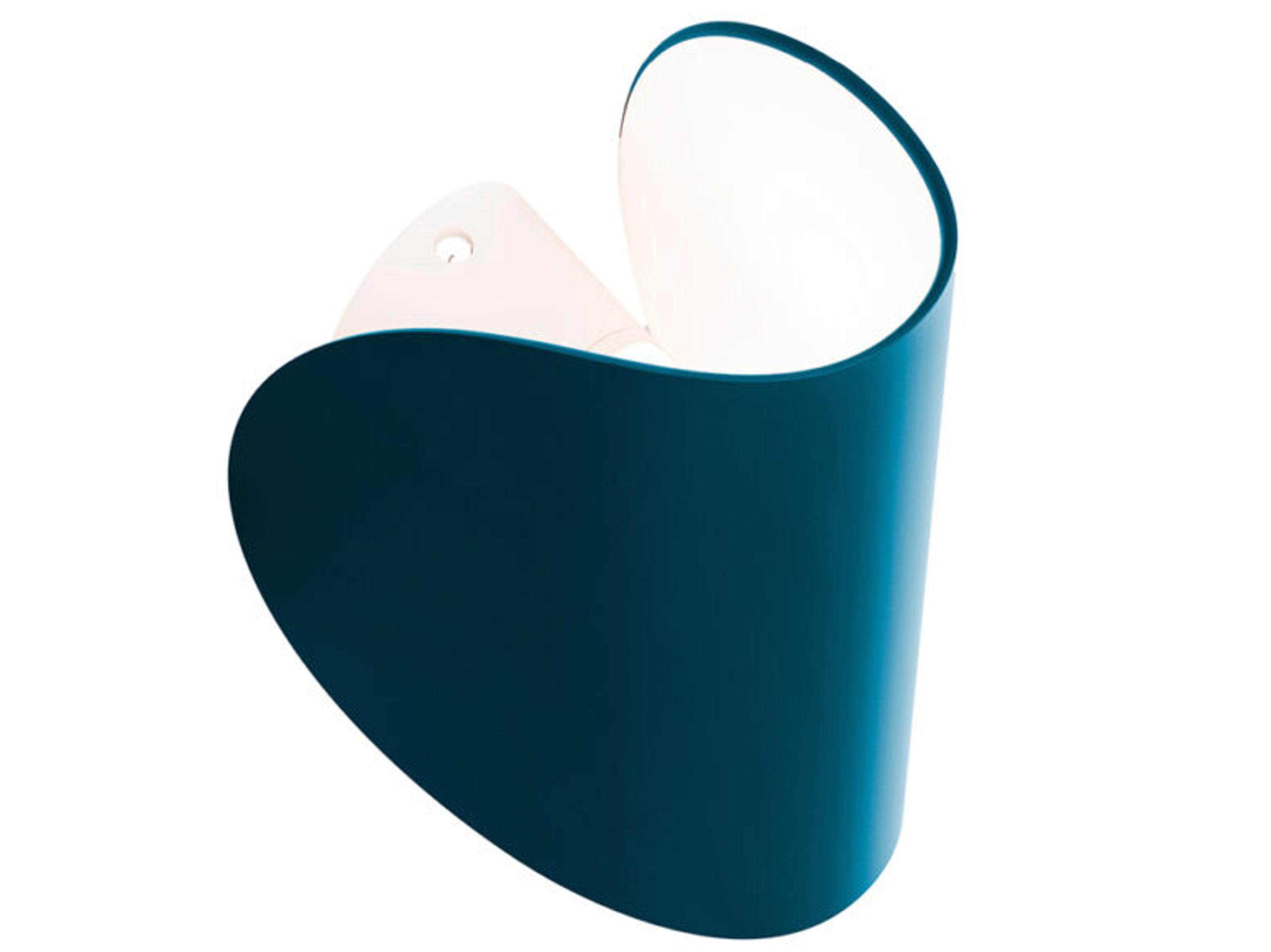 Fontana Arte IO 2-Light Blue Wall Sconce