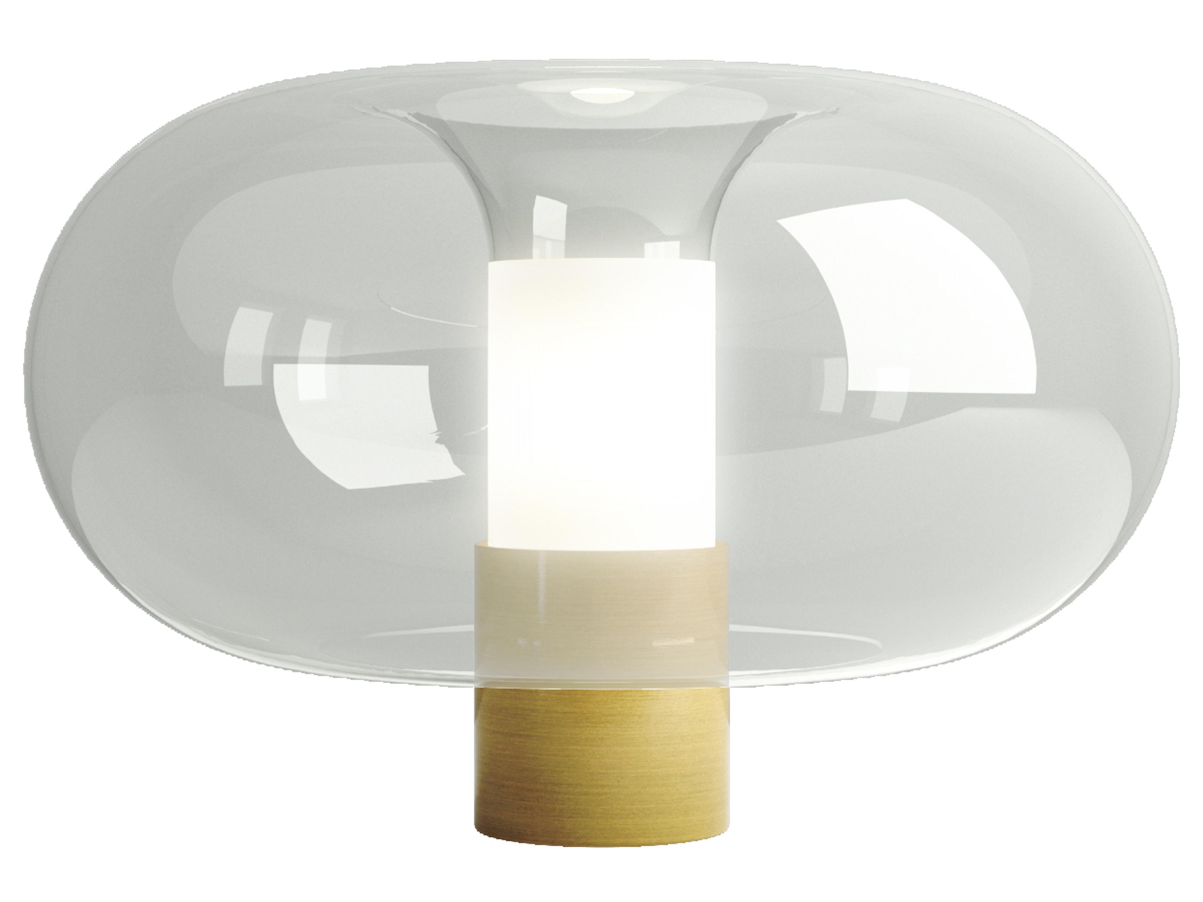 Fontana Arte Fontanella Brass Glass Table Lamp