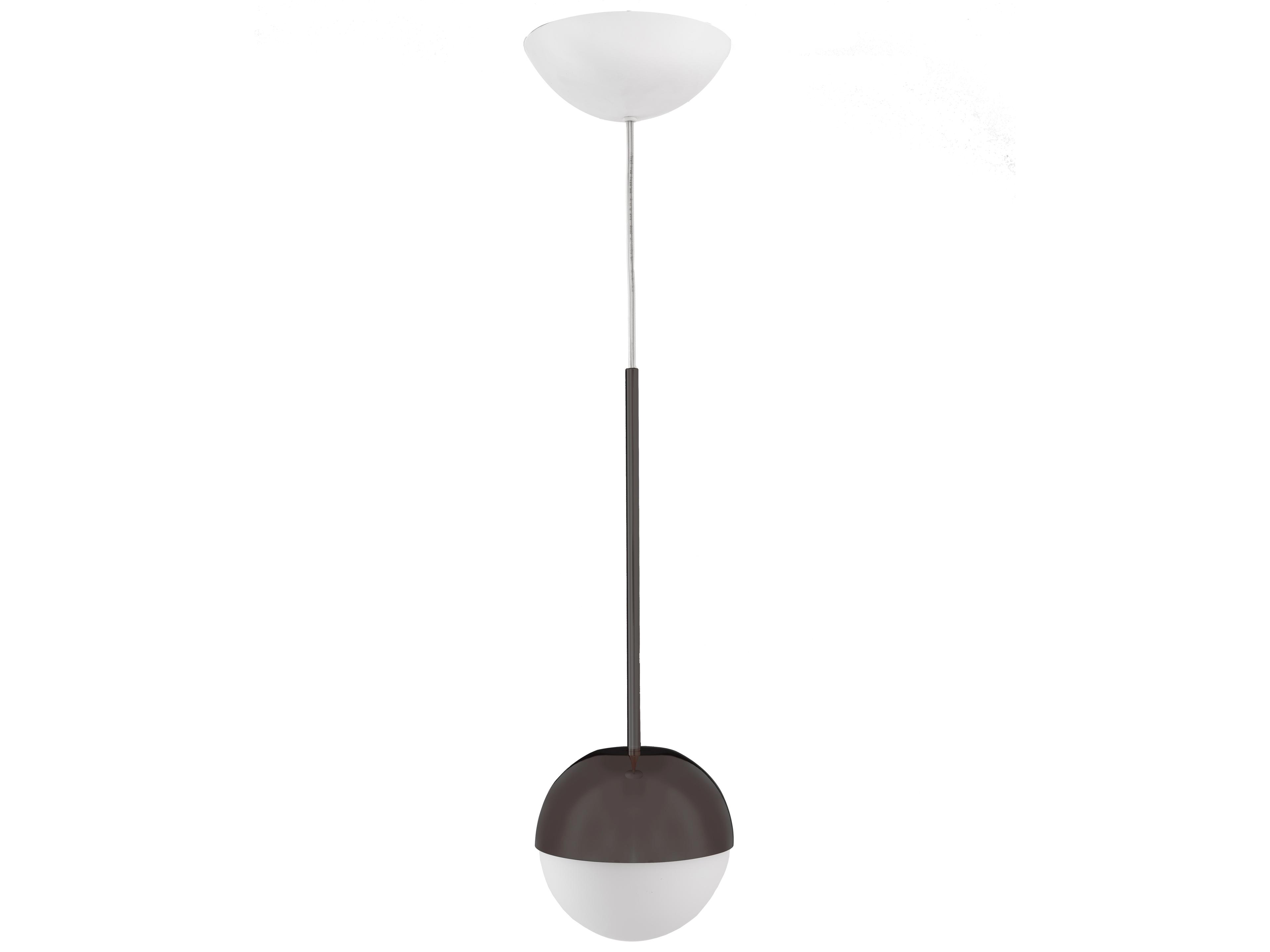 Fontana Arte Pallina 1-Light Black Glass LED Globe Mini Pendant