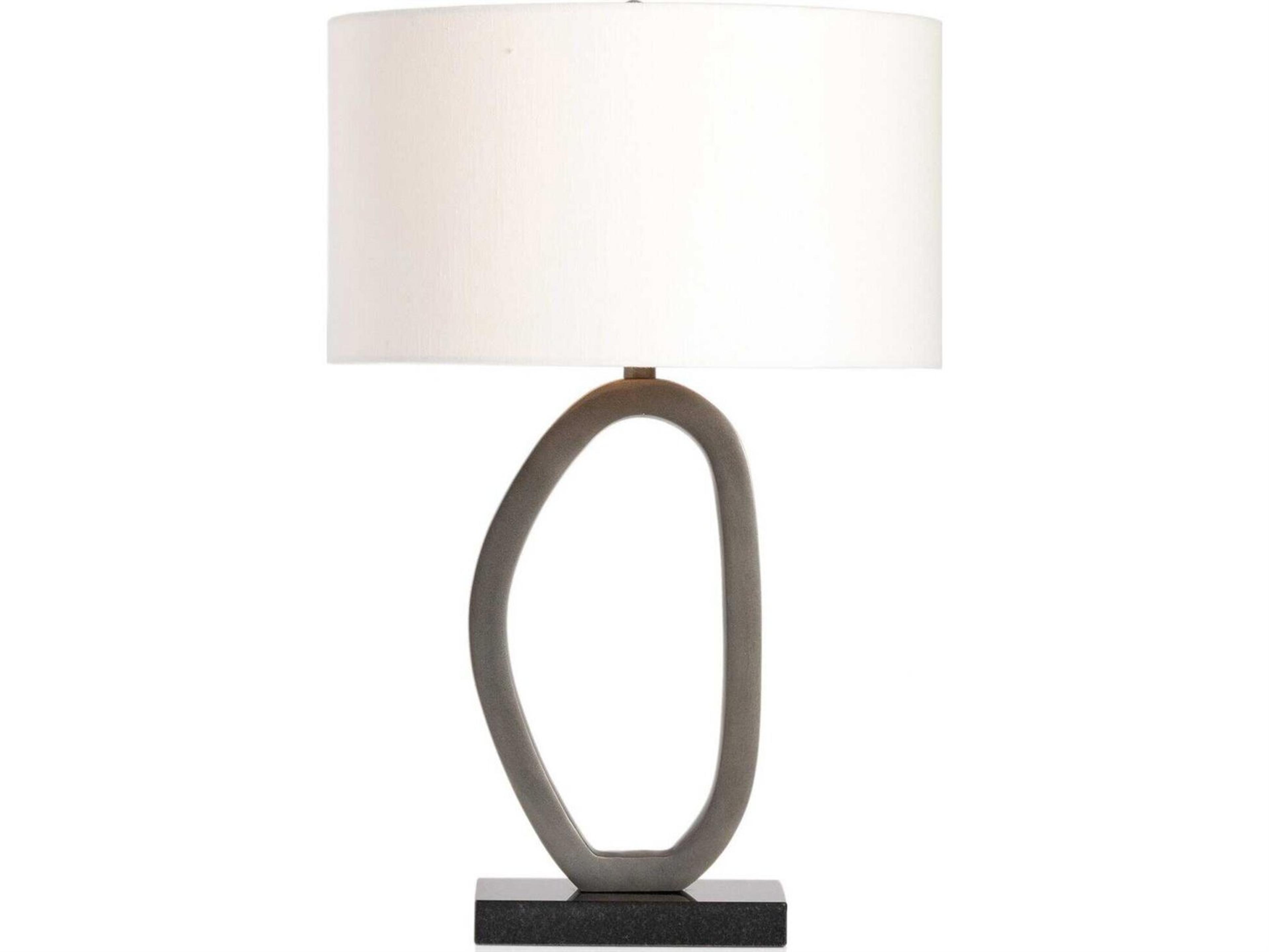 Four Hands Asher Bingley Slate Aluminum Table Lamp