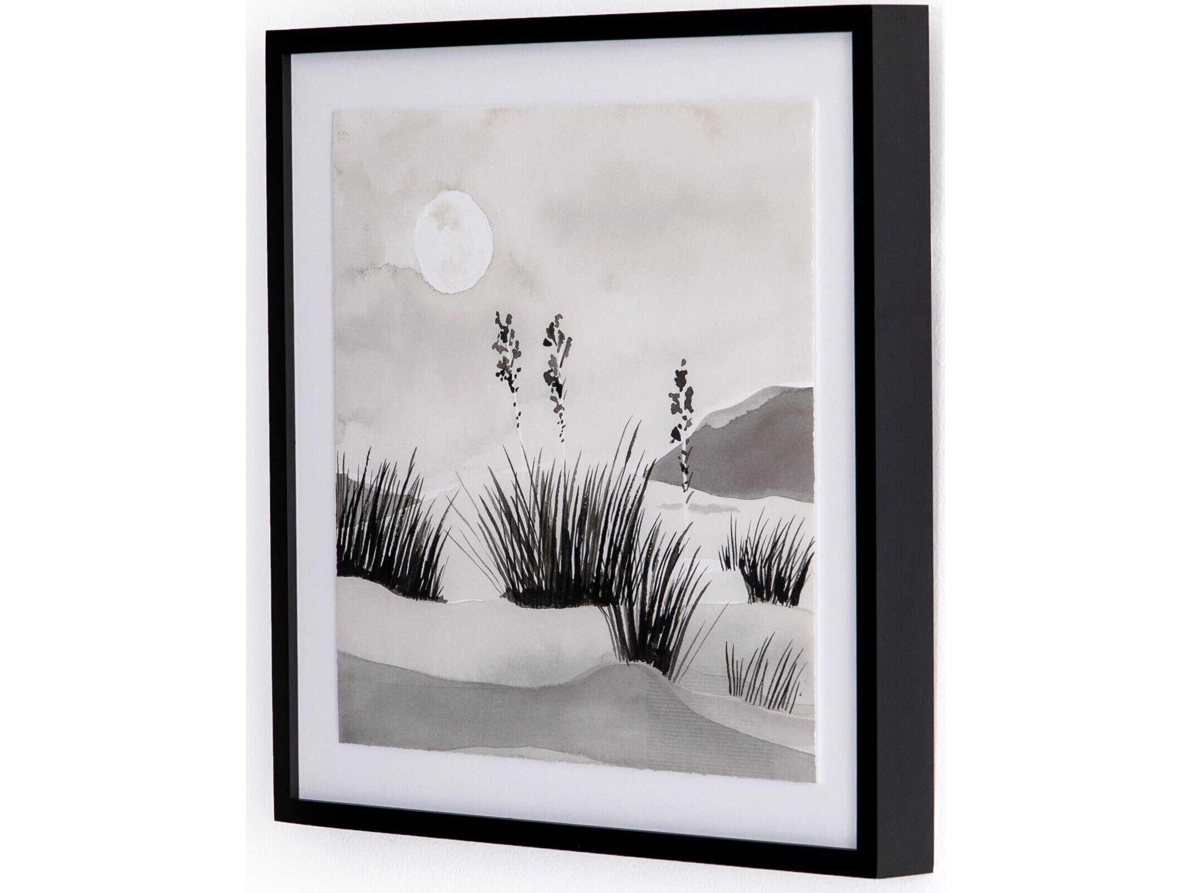 Four Hands Art Studio Dunes by Kelly Colchin Black Maple  Canvas Wall Art