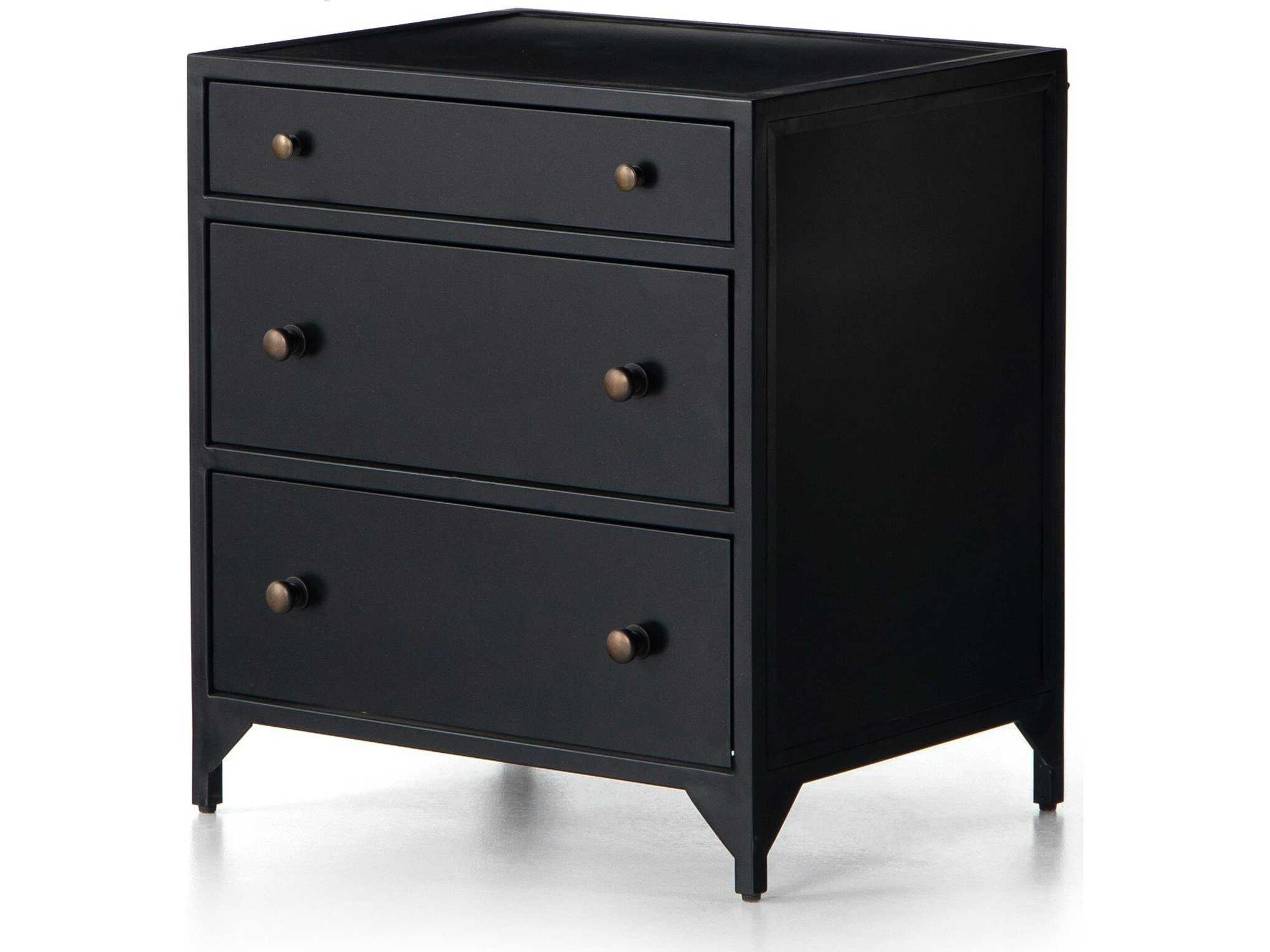 Four Hands Belmont 3-Drawers Nightstand