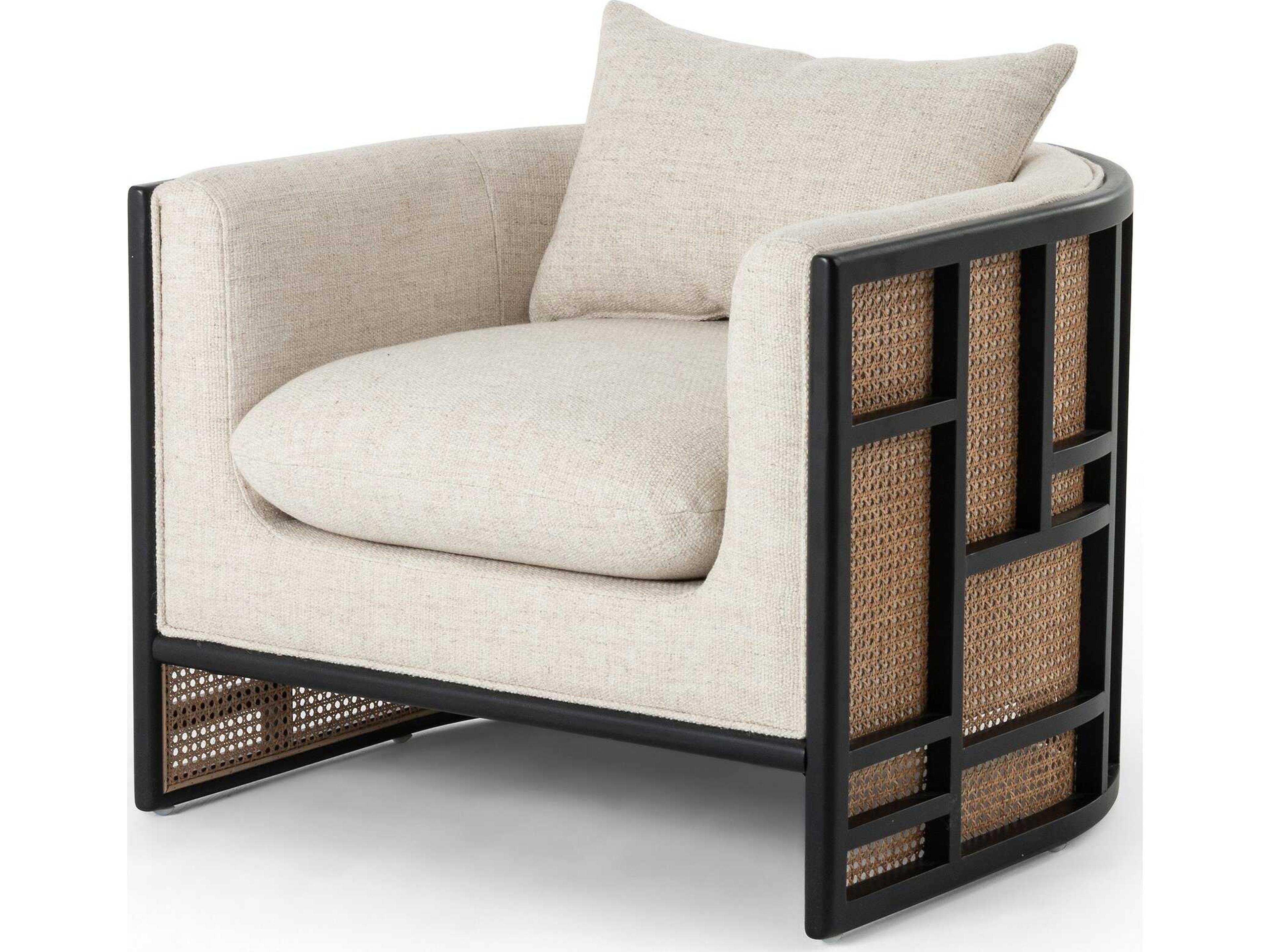 Four Hands Westgate June Beige Fabric Accent Chair