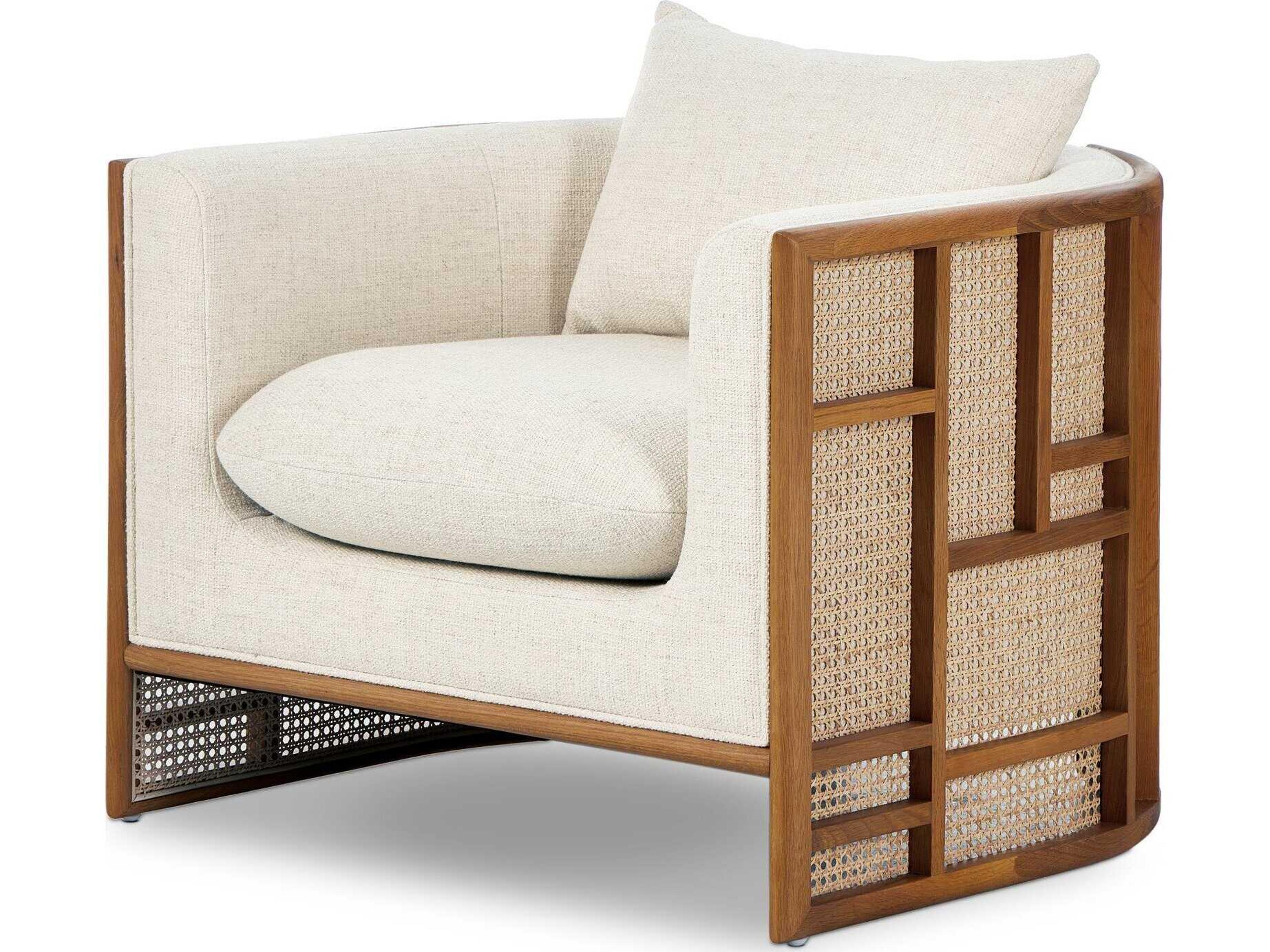 Four Hands Westgate June Beige Fabric Accent Chair