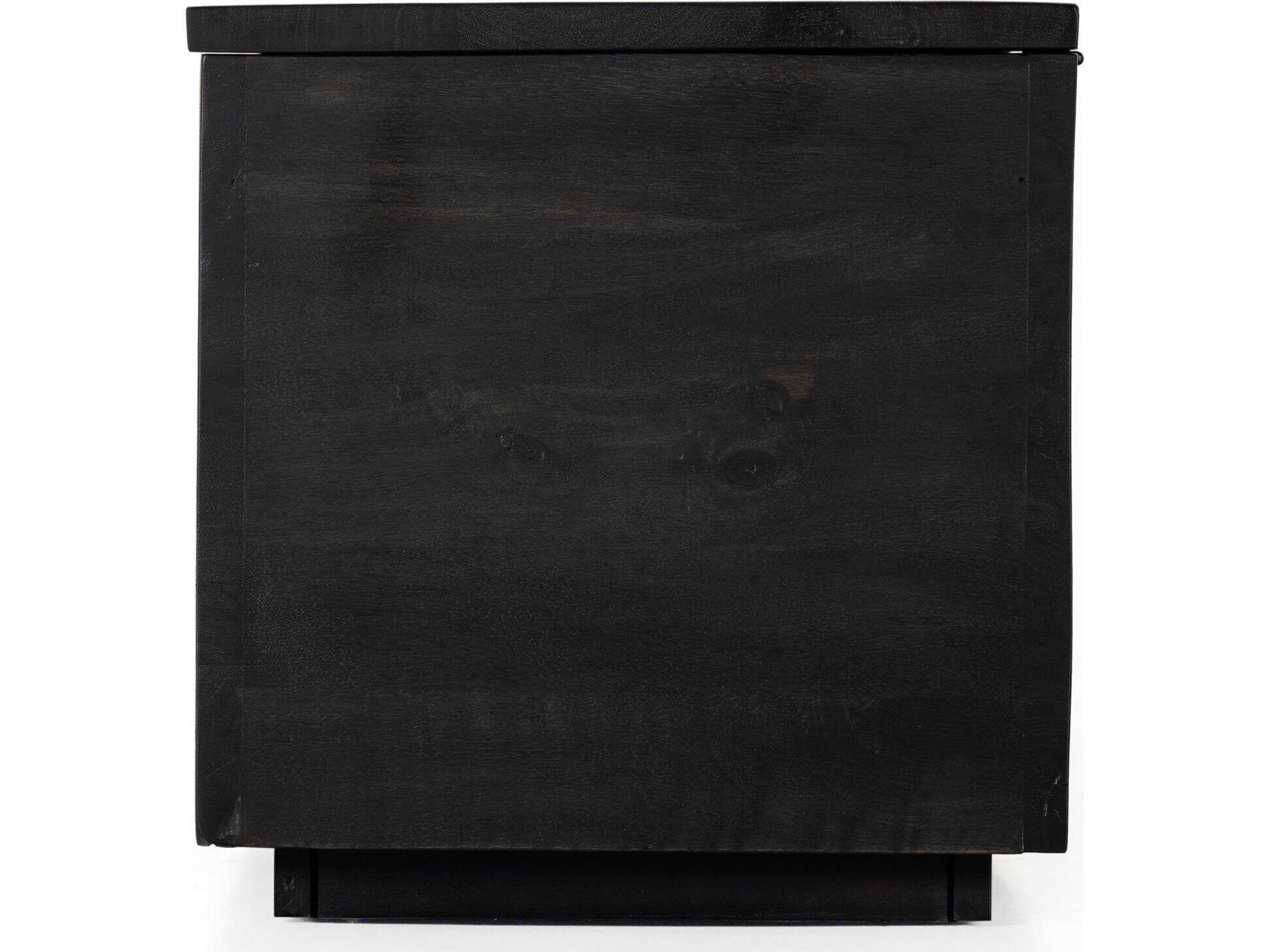 Luxecor Globetrotter Duncan Flint Black Mango Wood Trunk