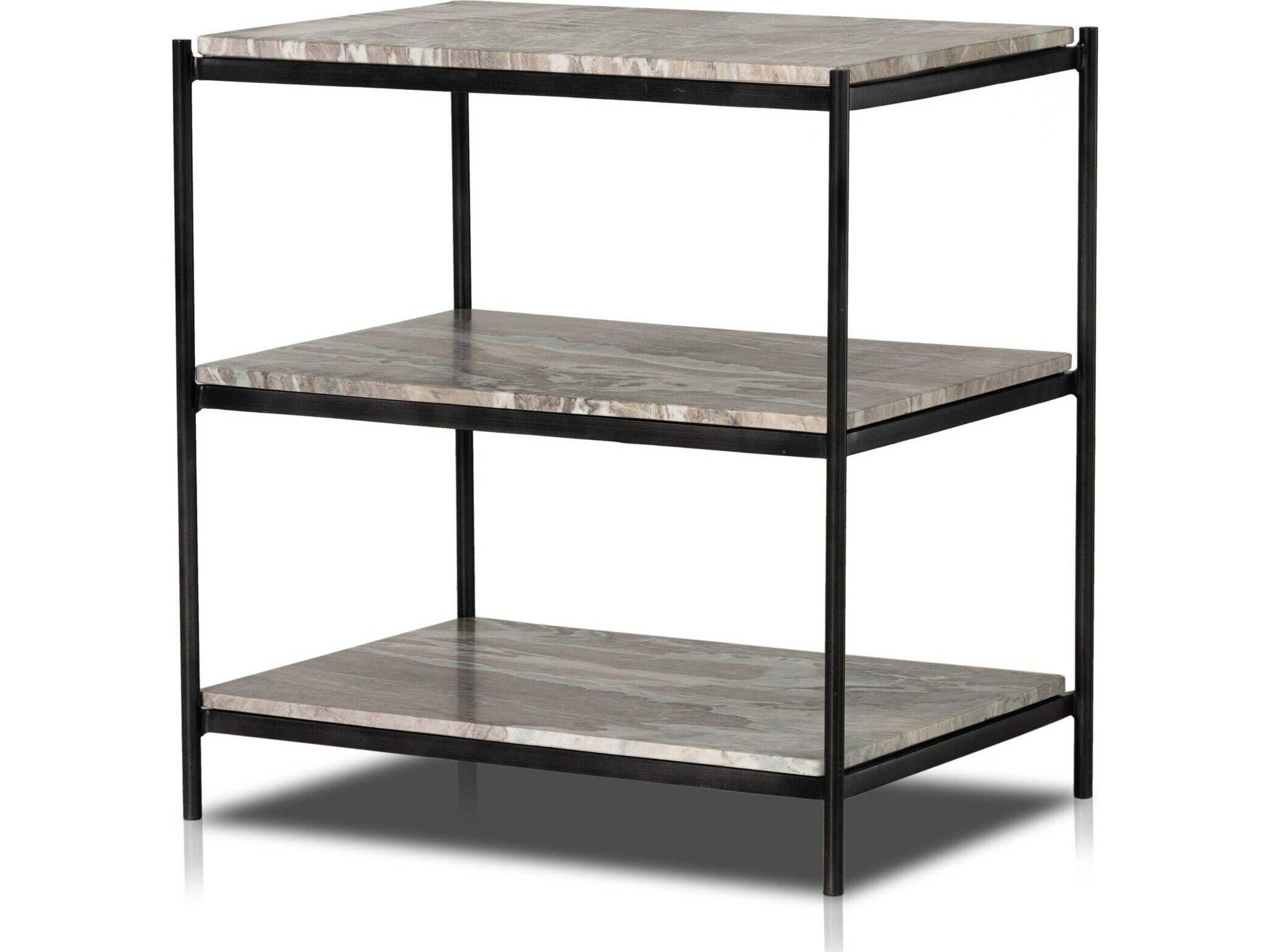 Four Hands Marlow Felix Gray Nightstand