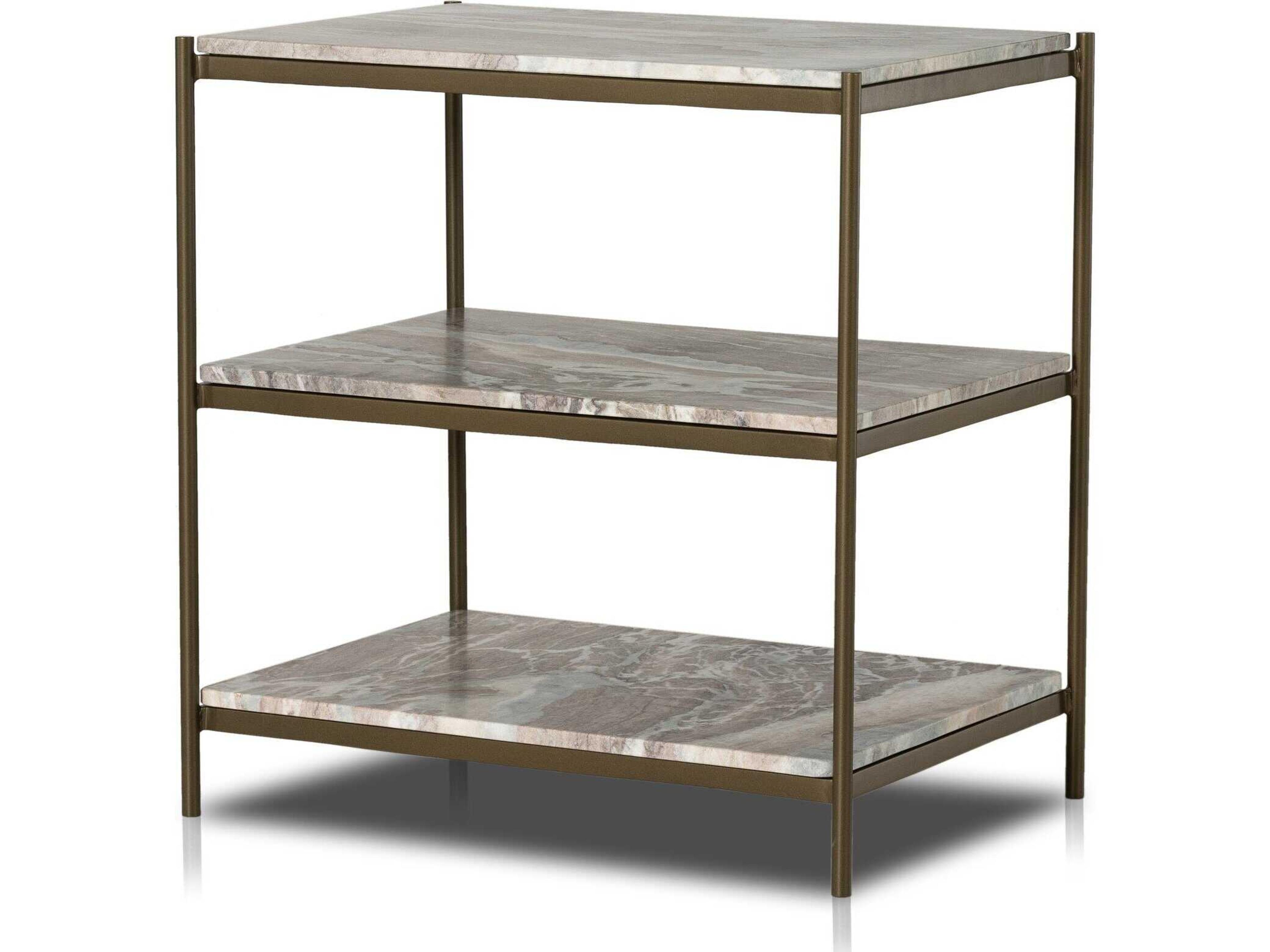 Four Hands Marlow Felix Gray Nightstand