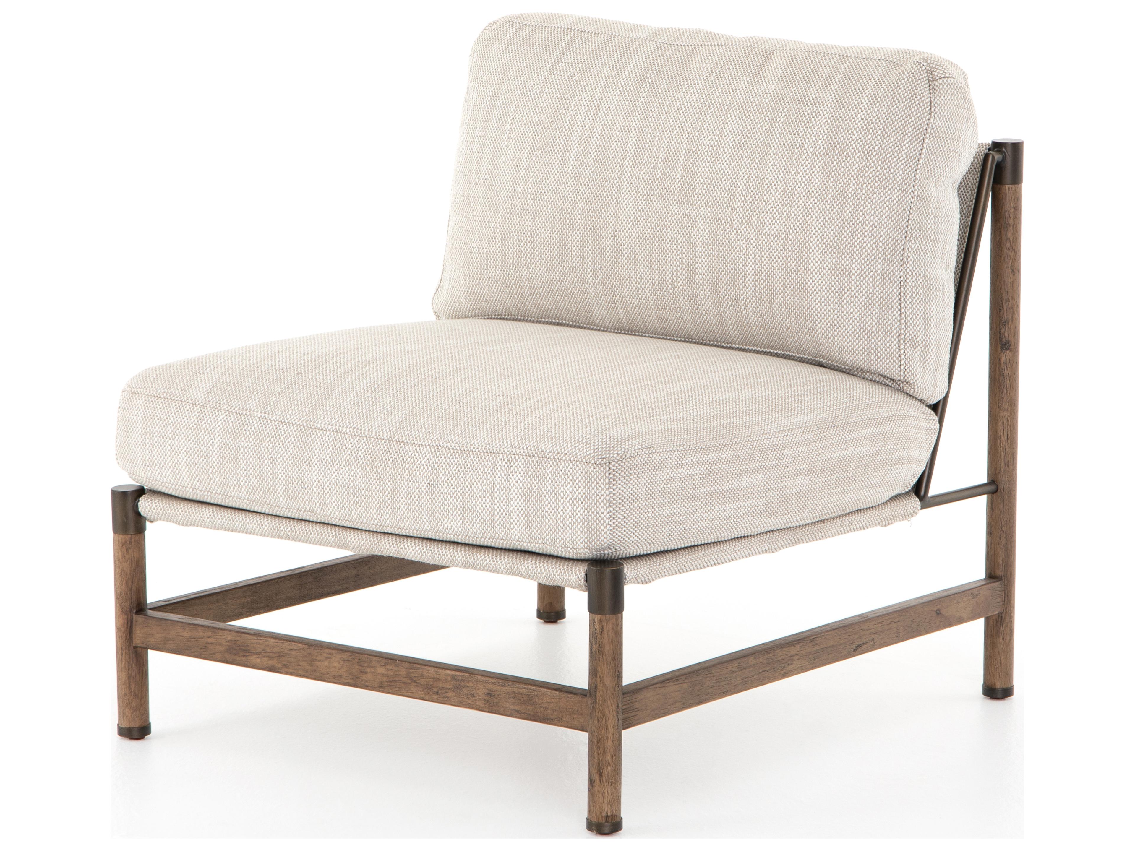 Four Hands Belfast Memphis Beige Fabric Accent Chair