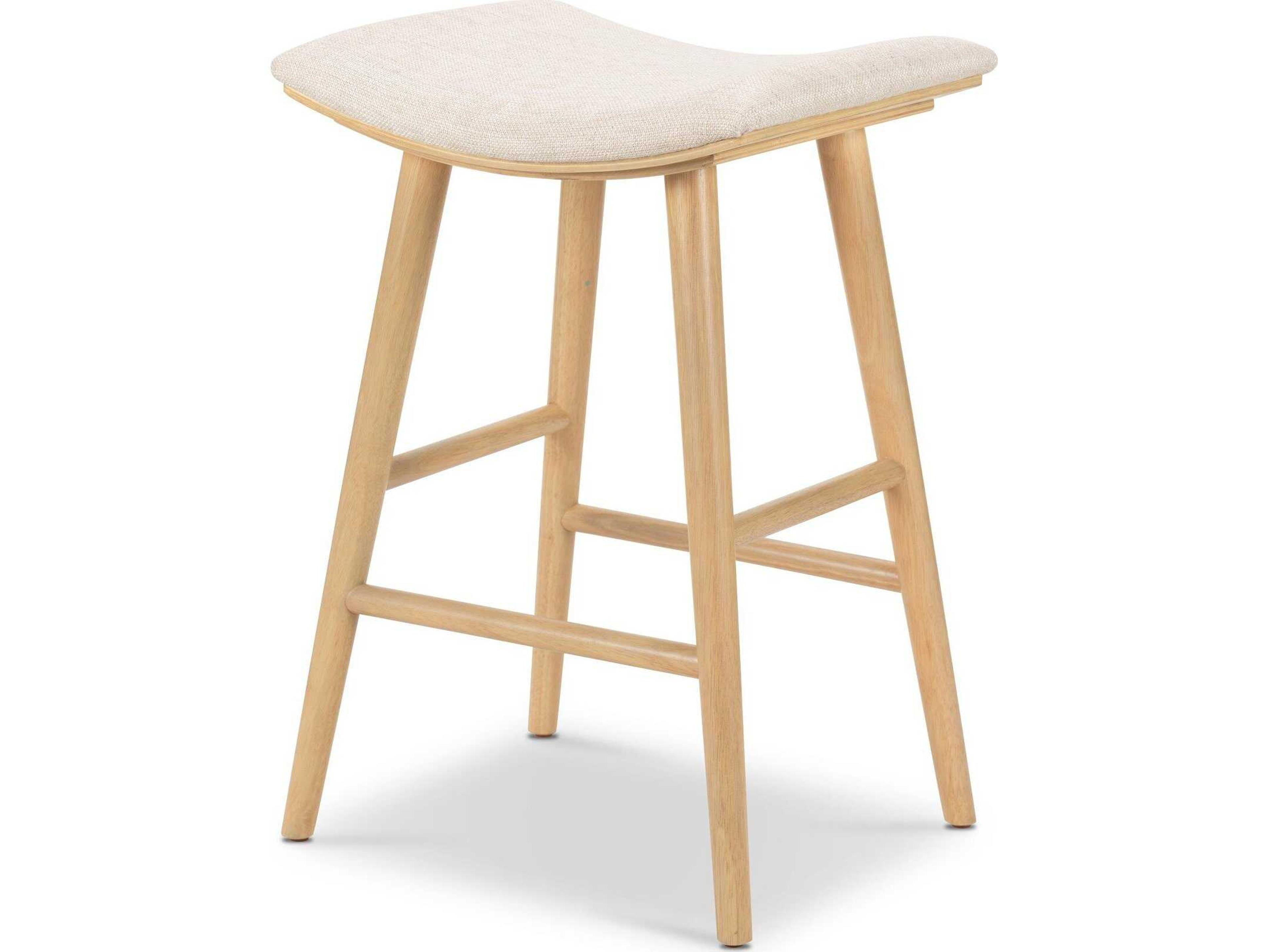 Wallis Union Essence Natural Upholstered Counter Stool