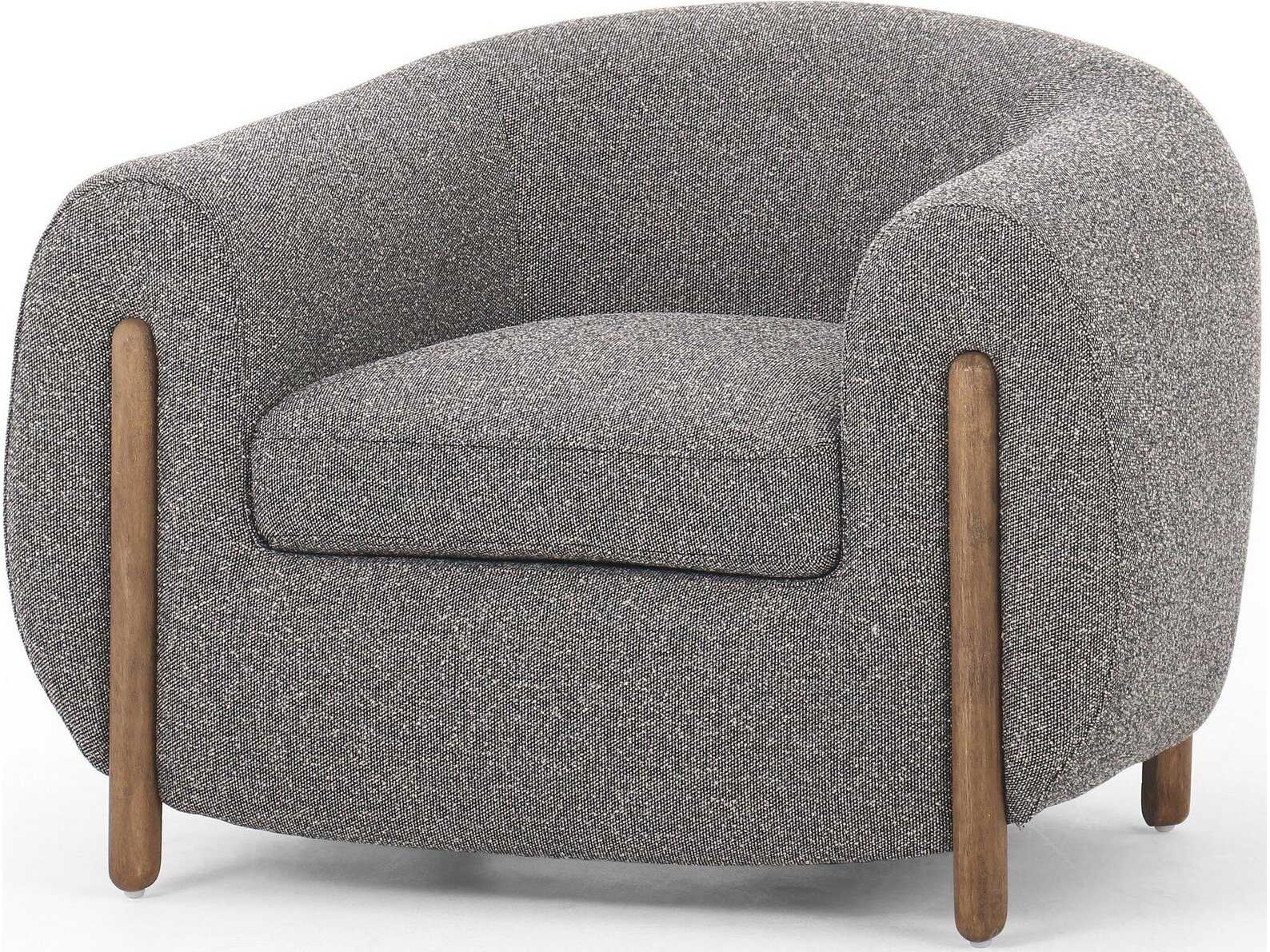 Four Hands Caswell Lyla Gray Fabric Accent Chair