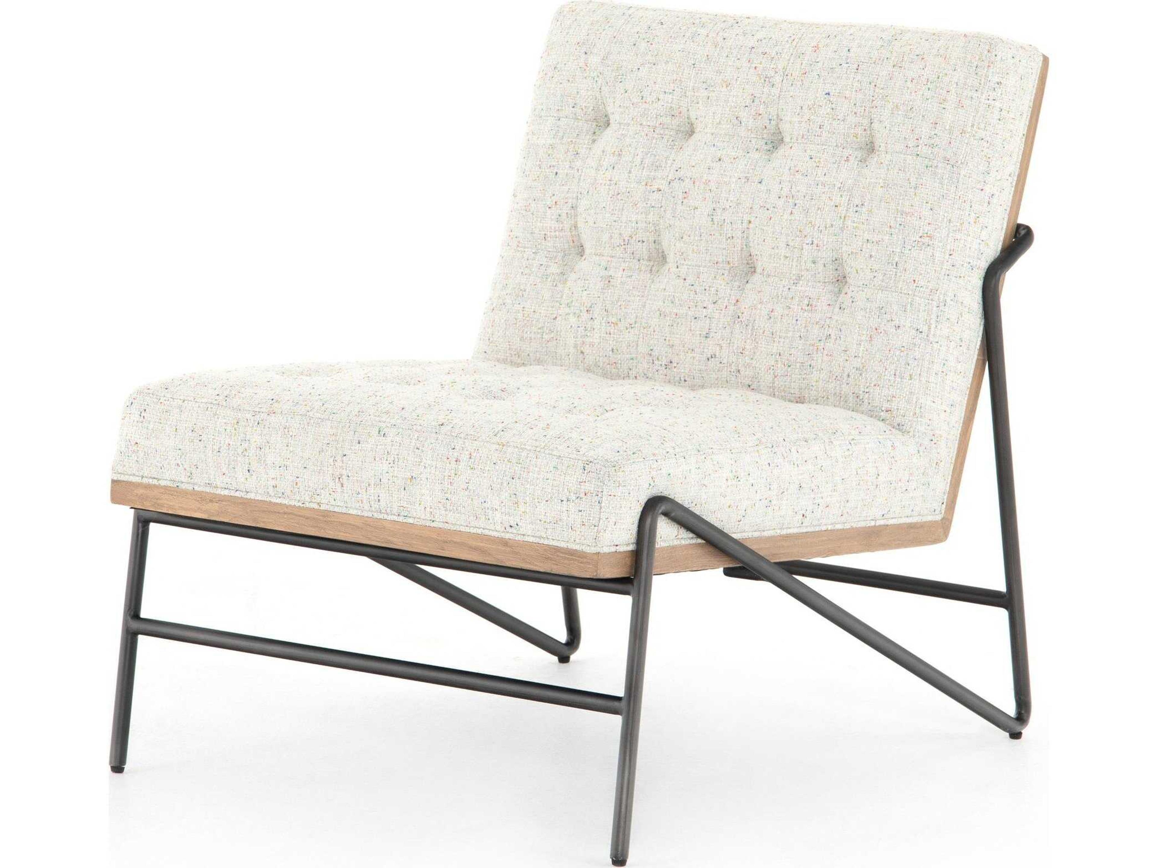 Four Hands Westgate Romy Gray Fabric Accent Chair