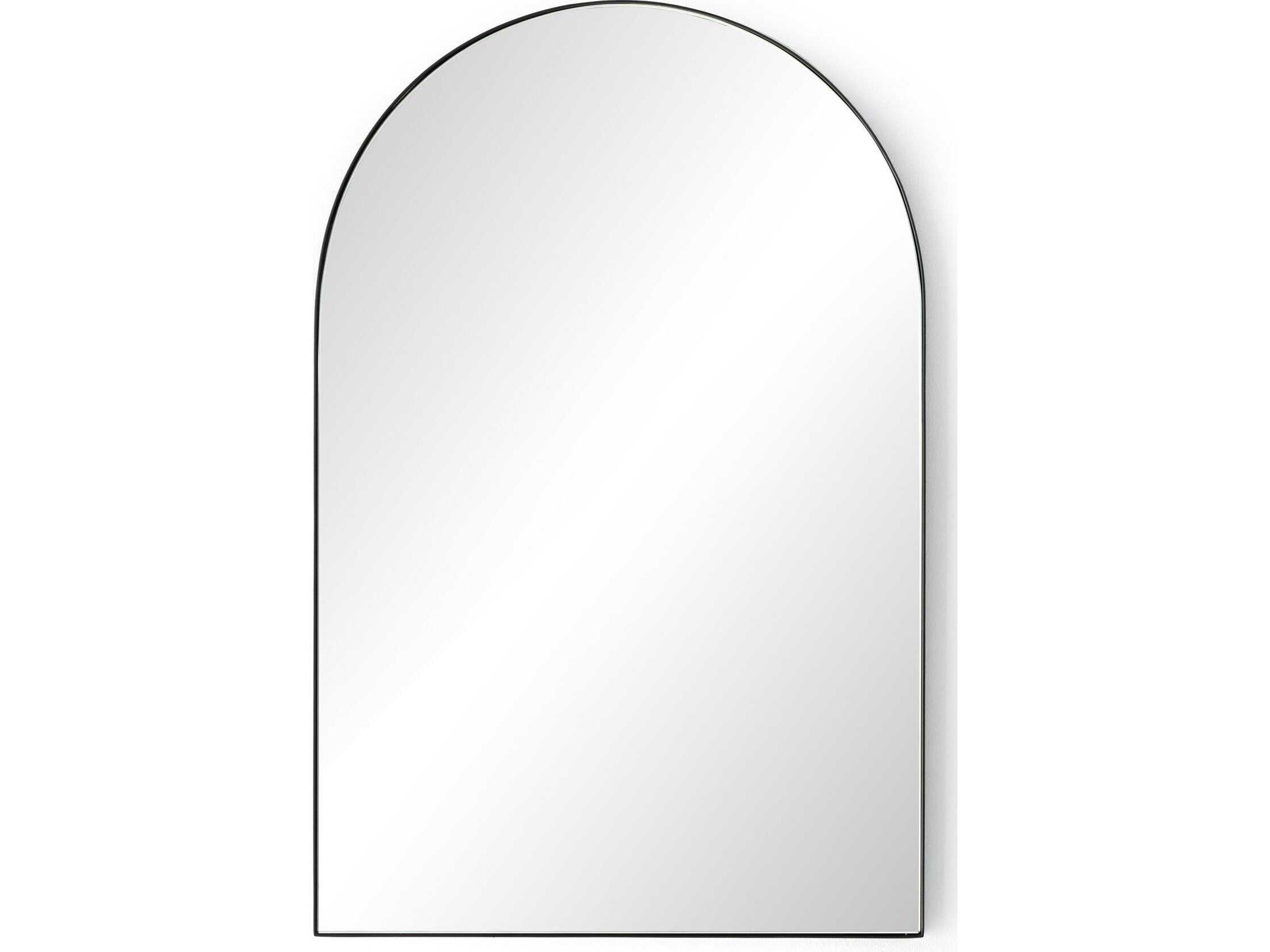 Marlow Georgina Iron Matte Black  Small Mirror