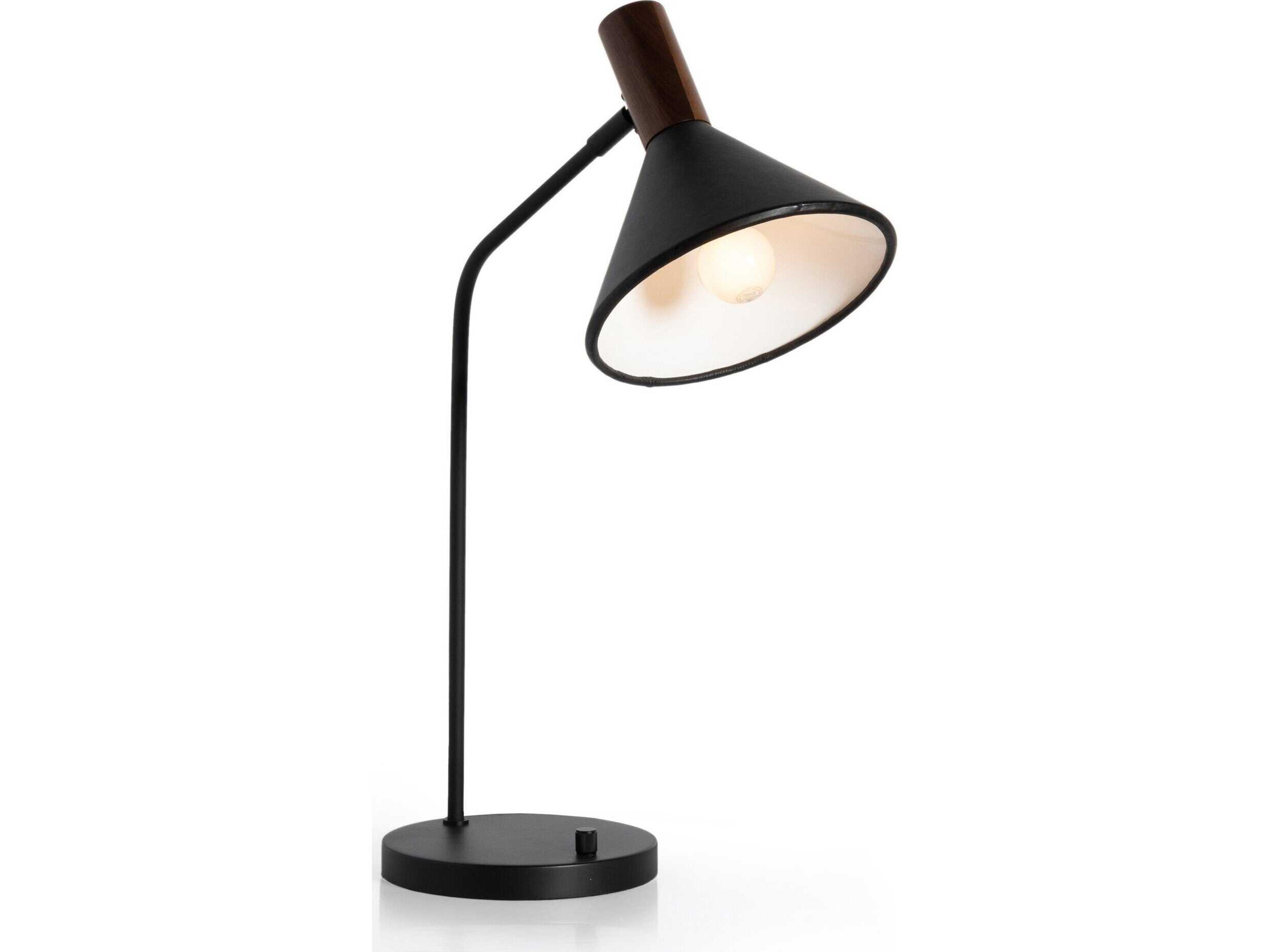 Four Hands Deacon Black LED Buffet Lamp