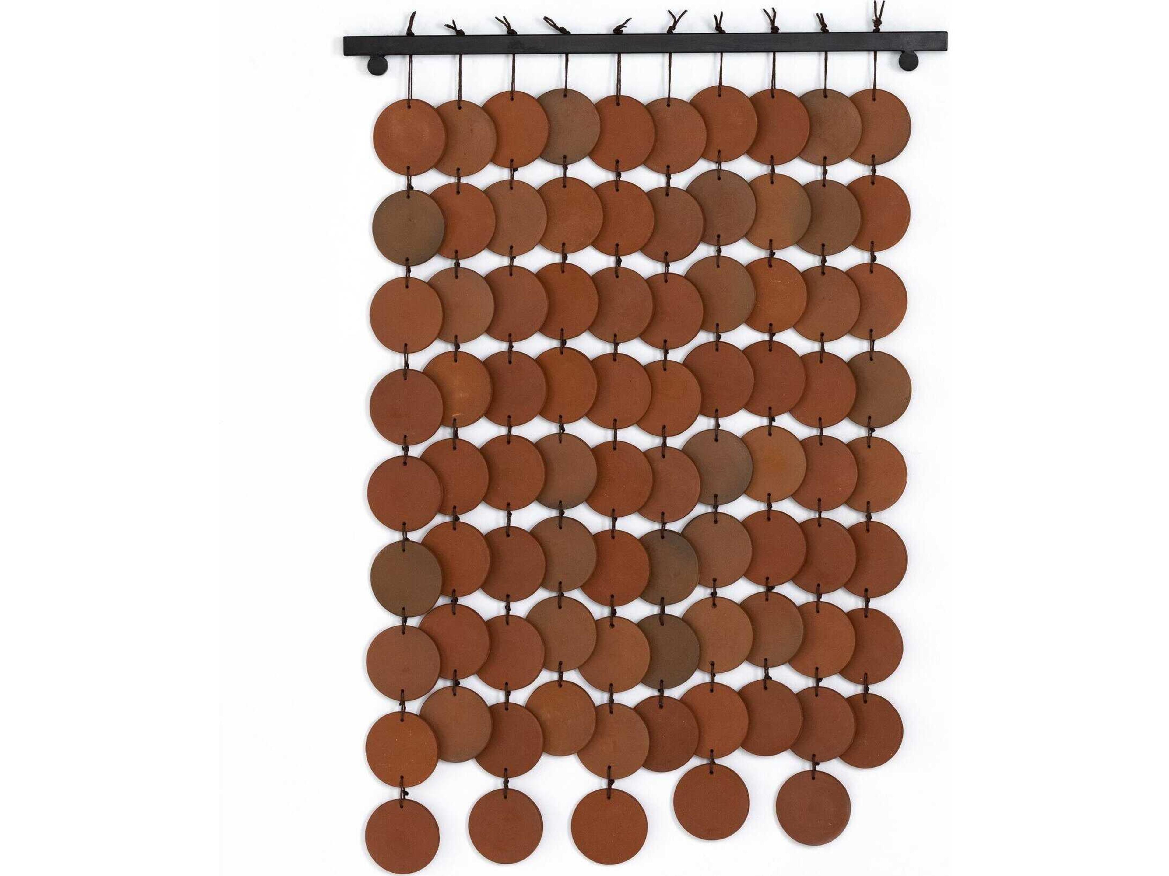 Luxecor Globetrotter Ceramic Terracotta  3D Wall Art