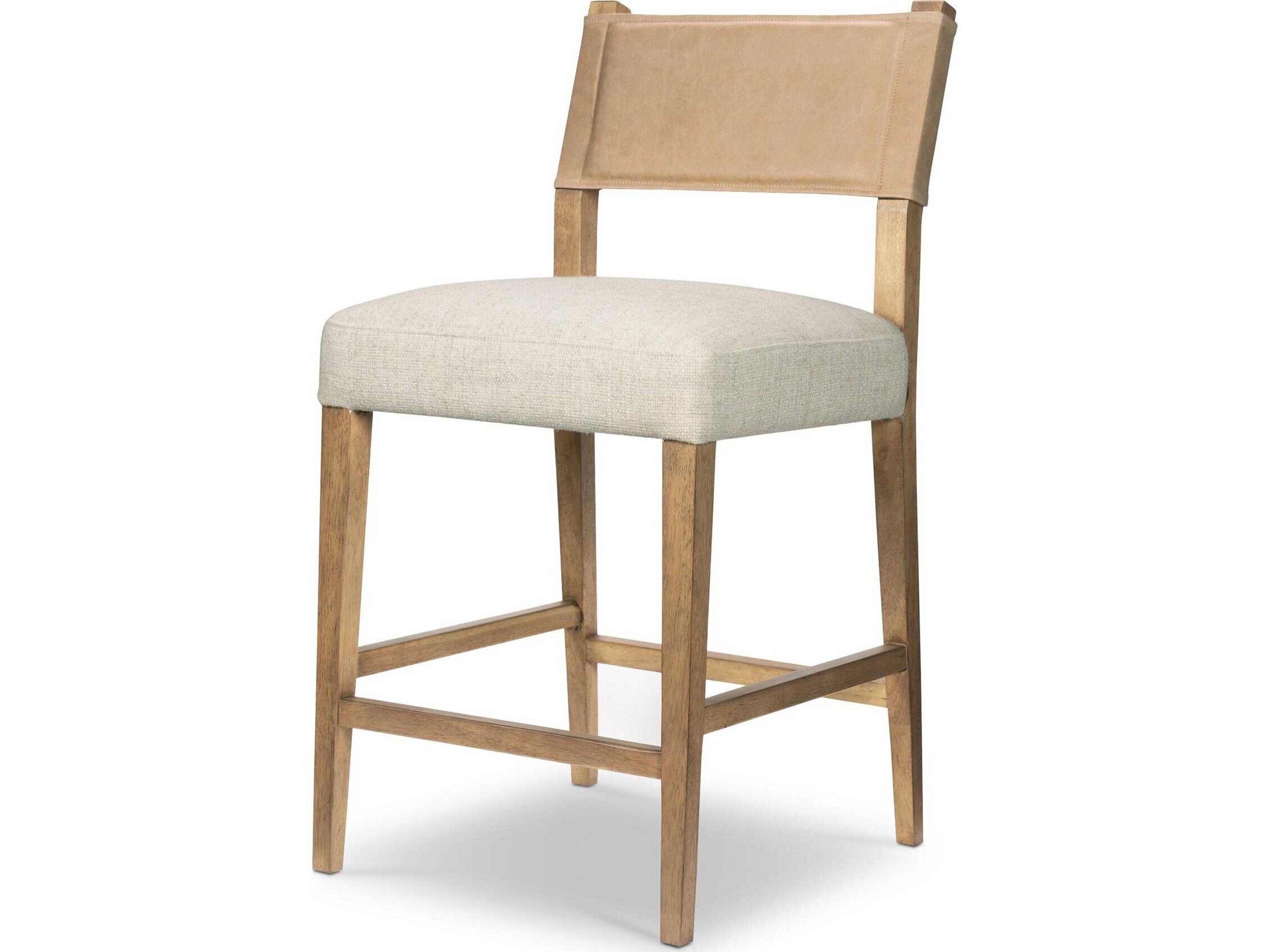 Four Hands Berman Ferris Thames Cream Counter Stool