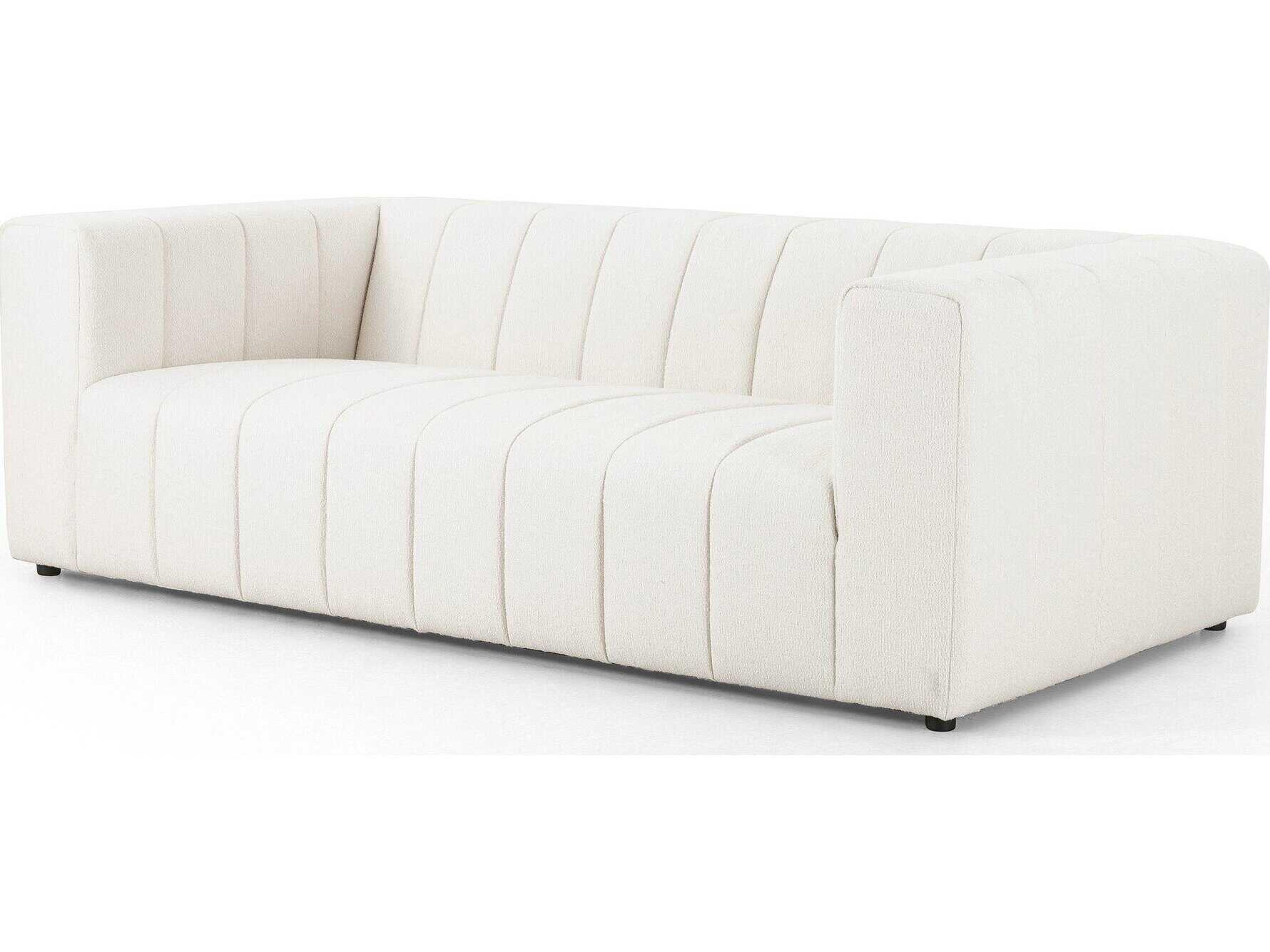 Four Hands Grayson Langham Fayette Cloud Upholstered Channeled Sofa