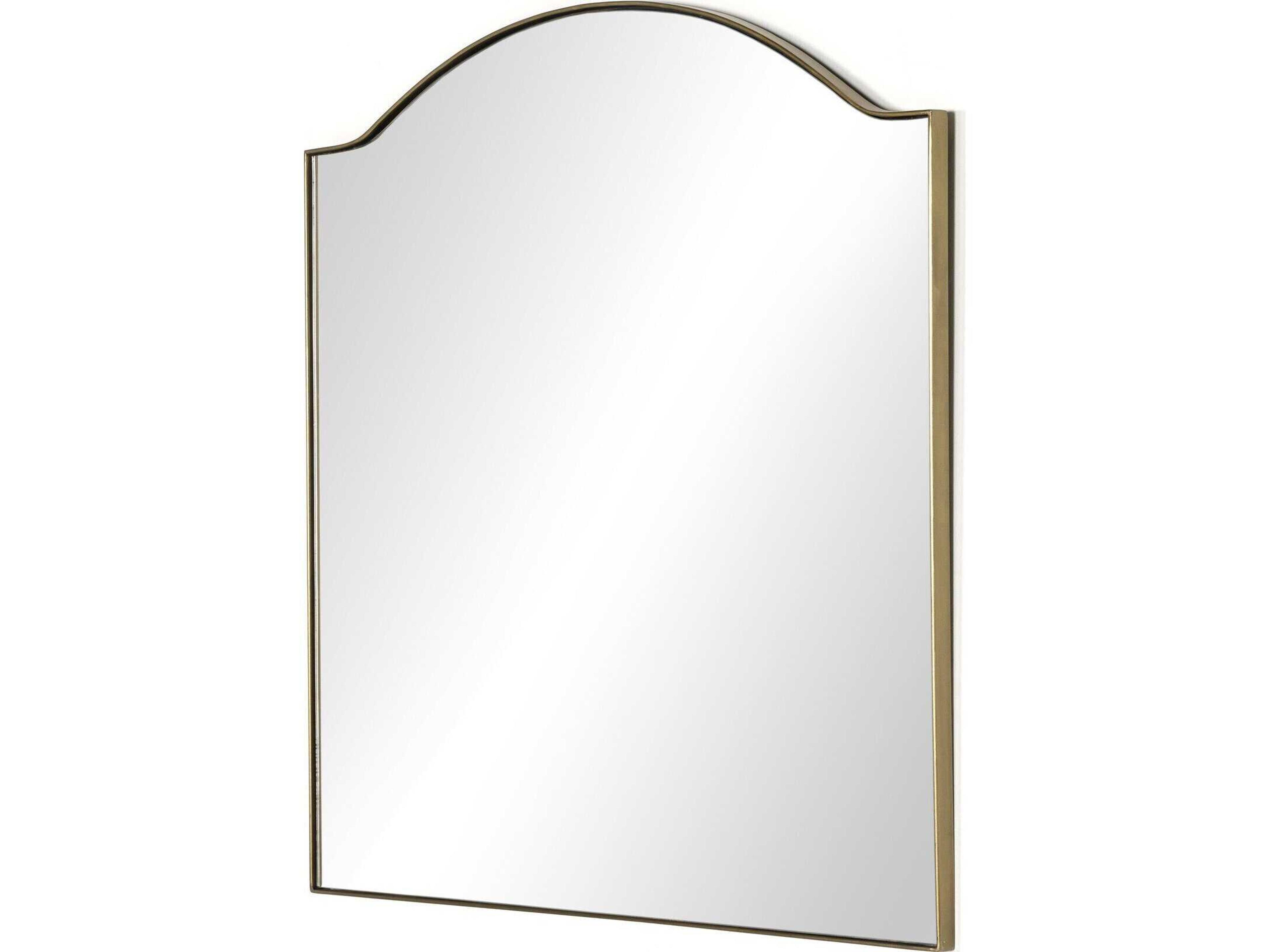 Four Hands Asher Jacques Antique Brass  Mirror