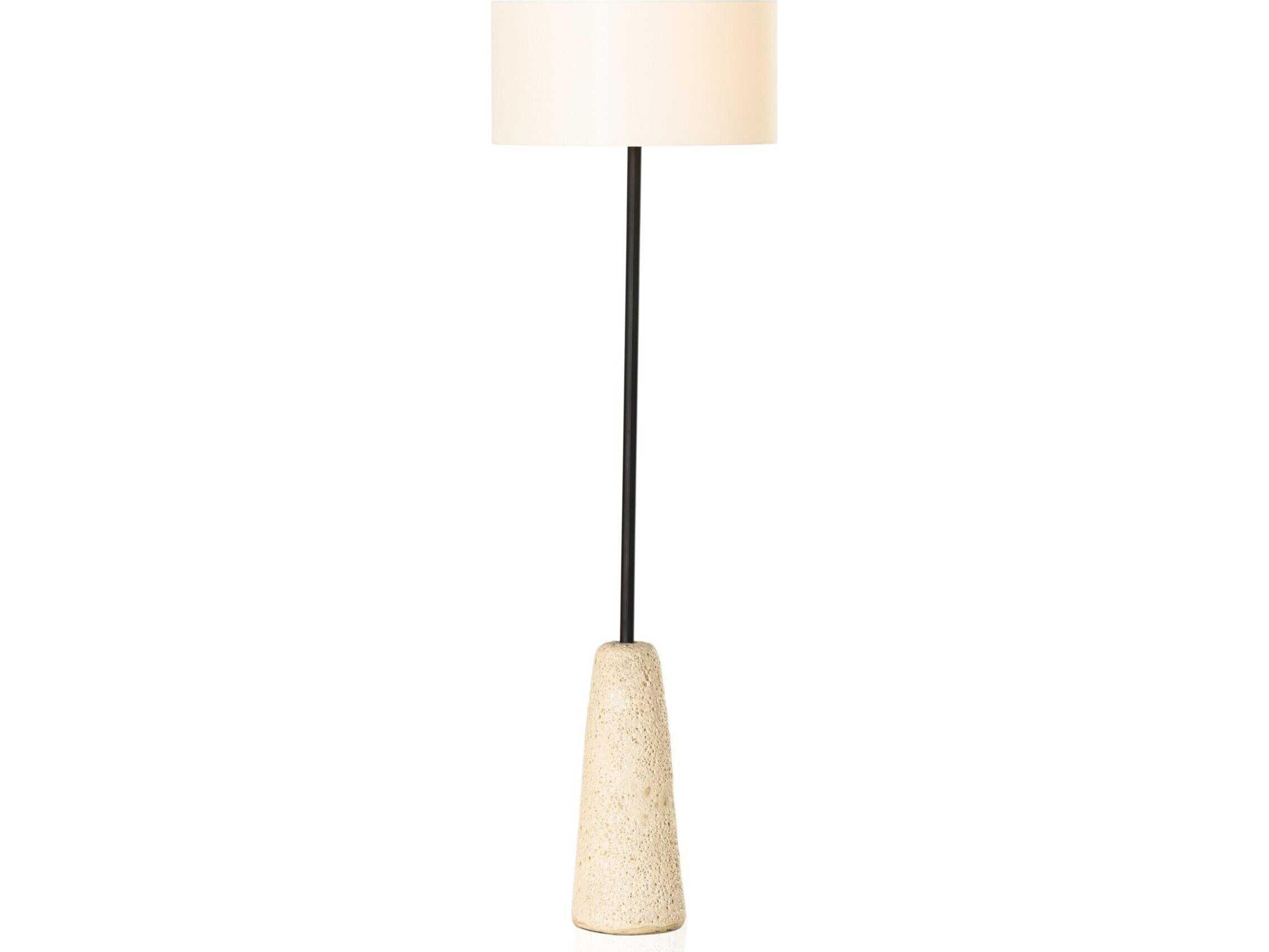 Four Hands Ryker Black LED Floor Lamp