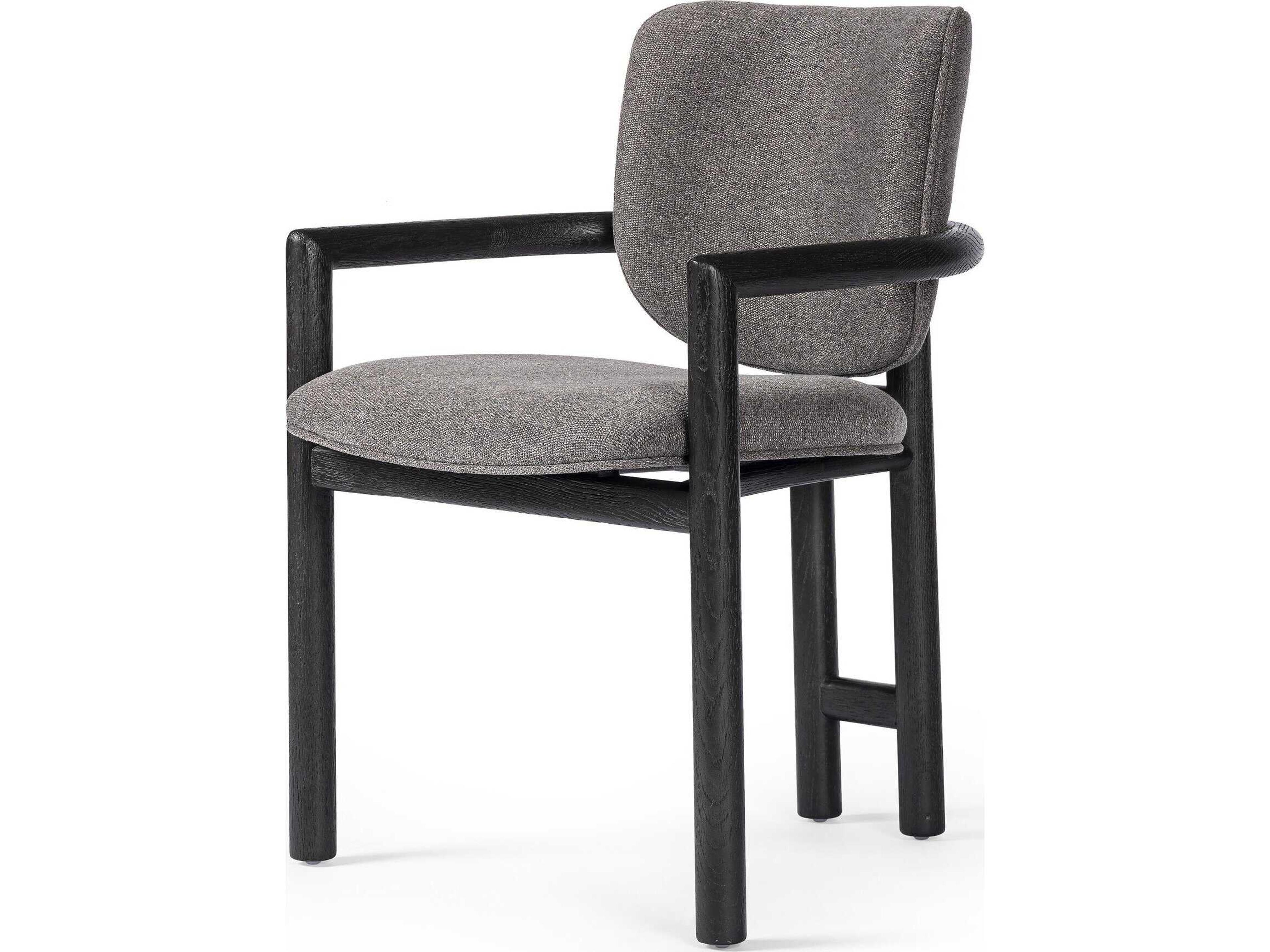 Four Hands Irondale Madeira Dining Chair - Ebony Oak
