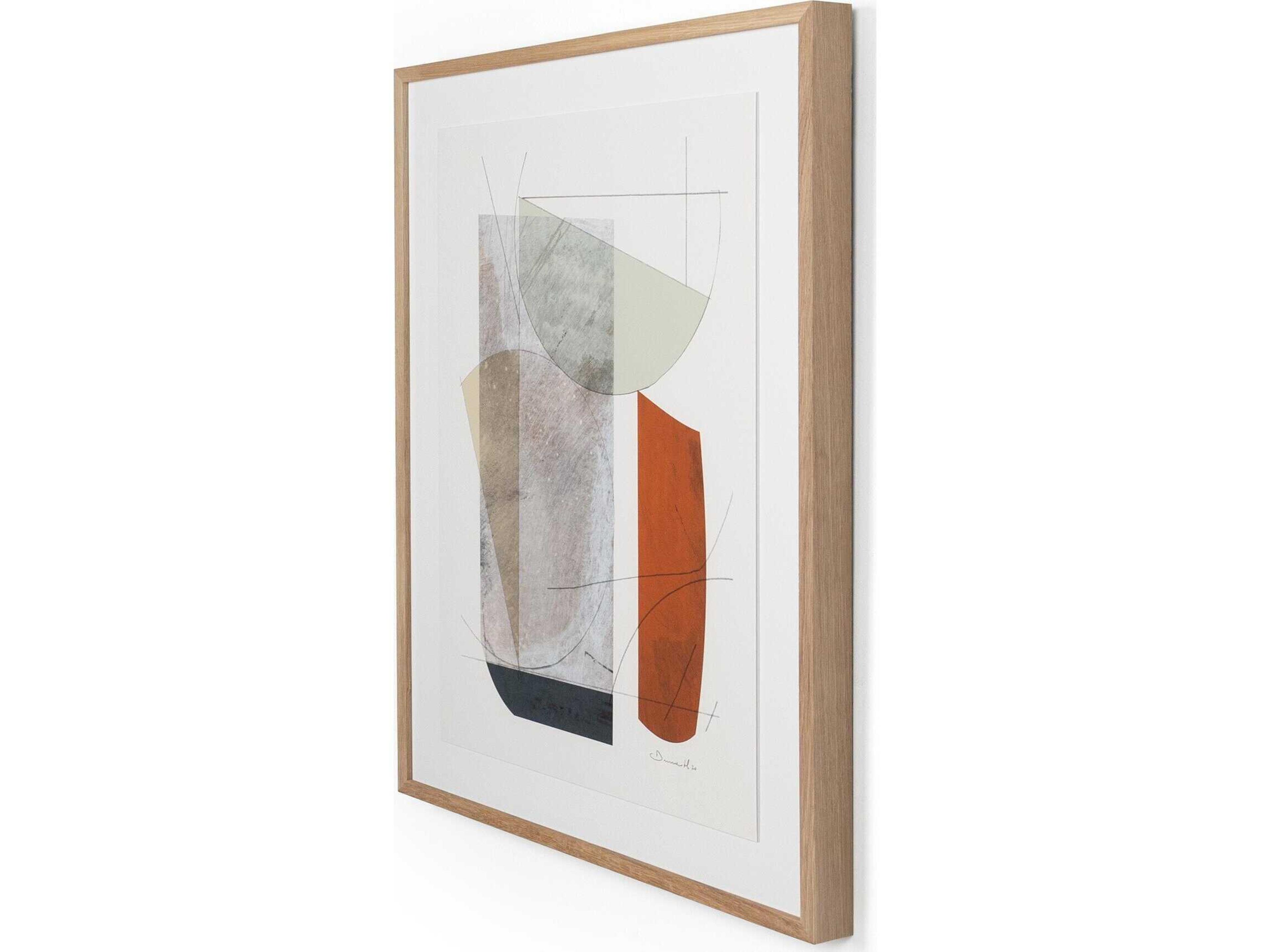 Four Hands Art Studio Catch by Dan Hobday Natural Maple  Canvas Wall Art