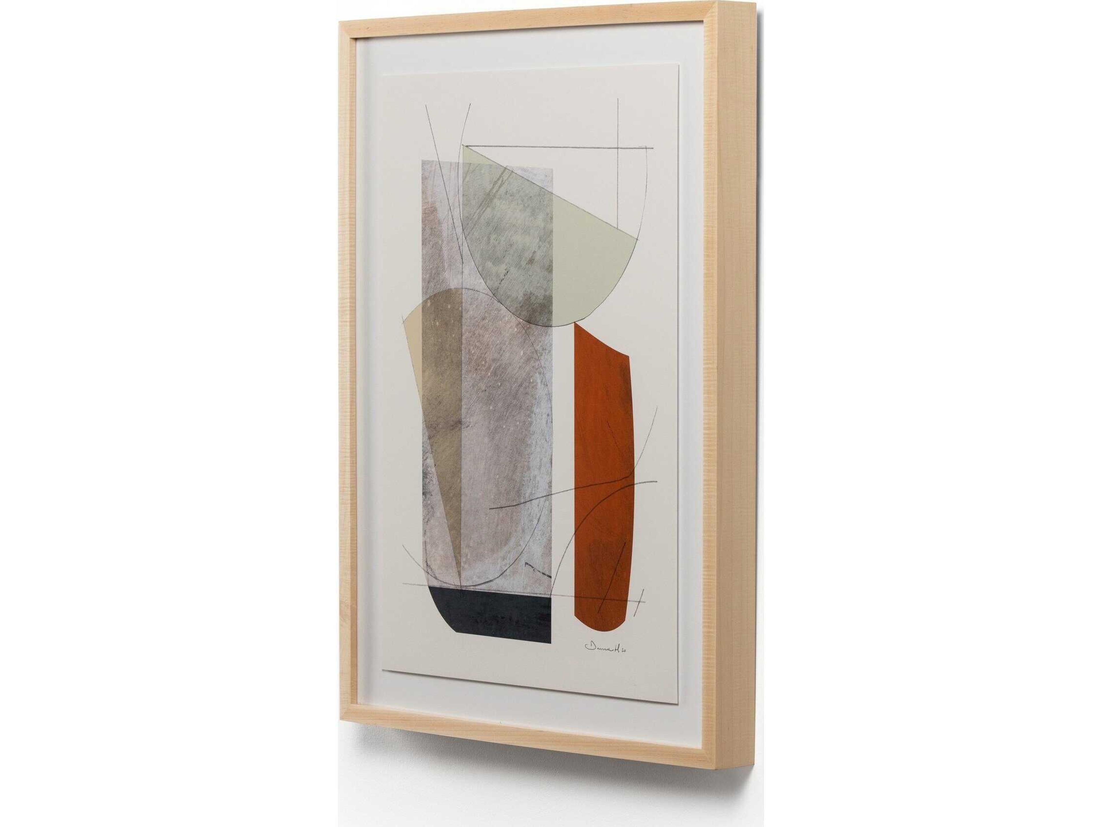 Four Hands Art Studio Catch by Dan Hobday Natural Maple  Canvas Wall Art