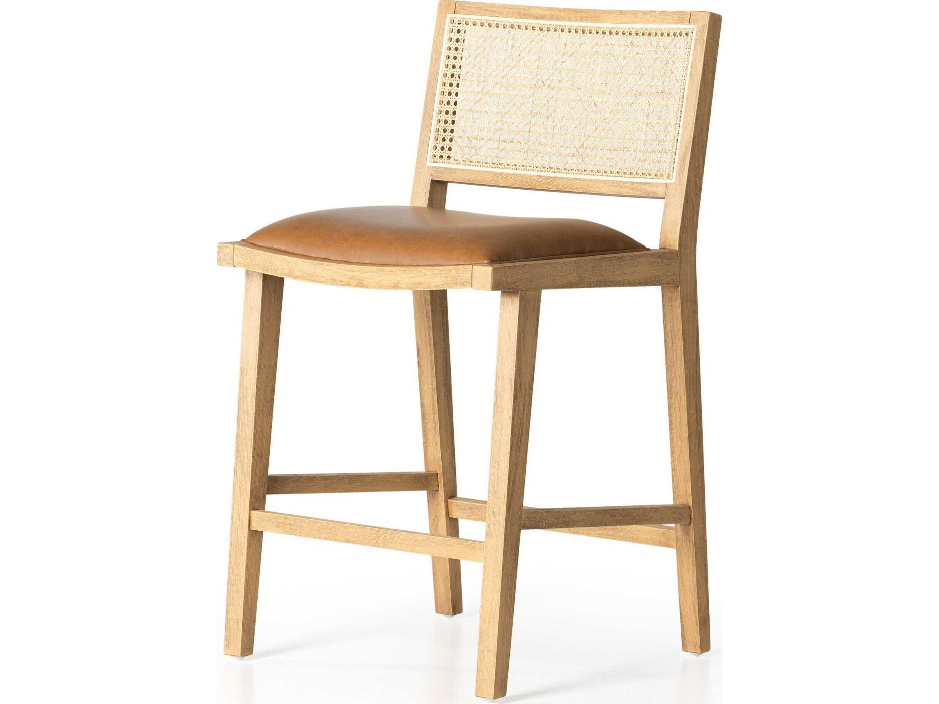 Four Hands Caswell Sage Sierra Butterscotch Counter Stool