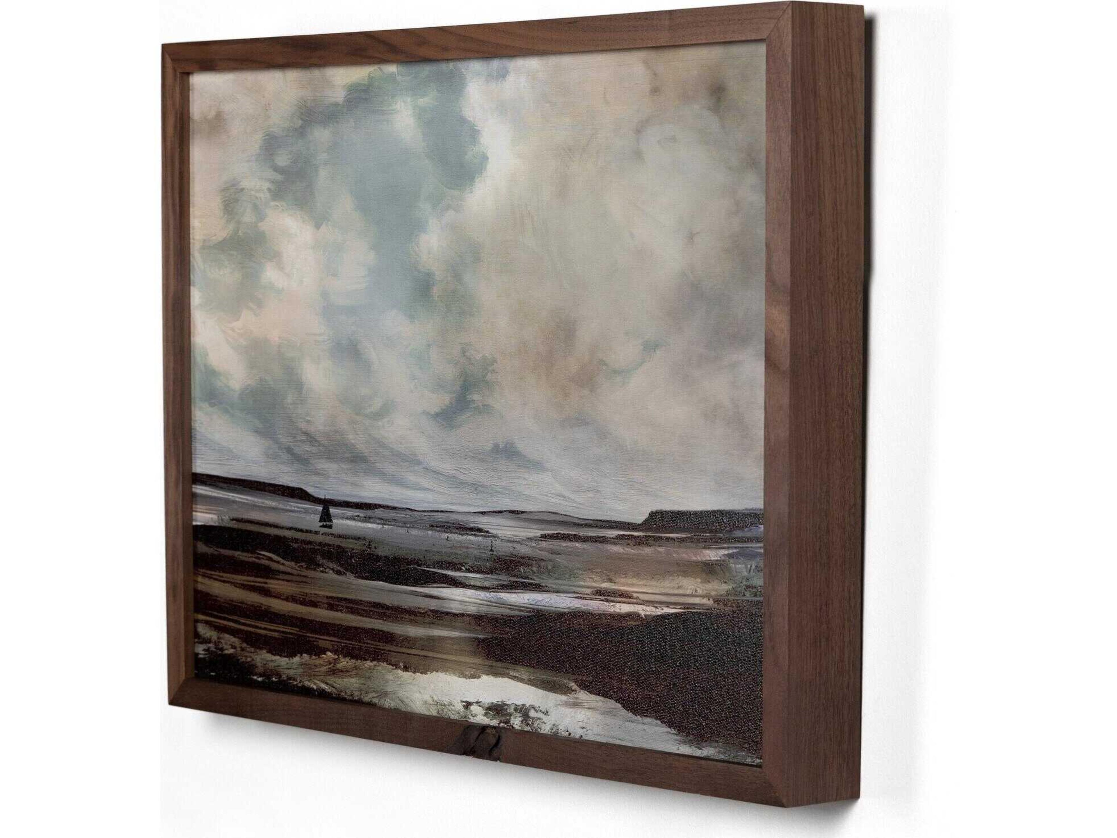 Four Hands Art Studio Exmouth by Dan Hobday Rustic Walnut  Canvas Wall Art