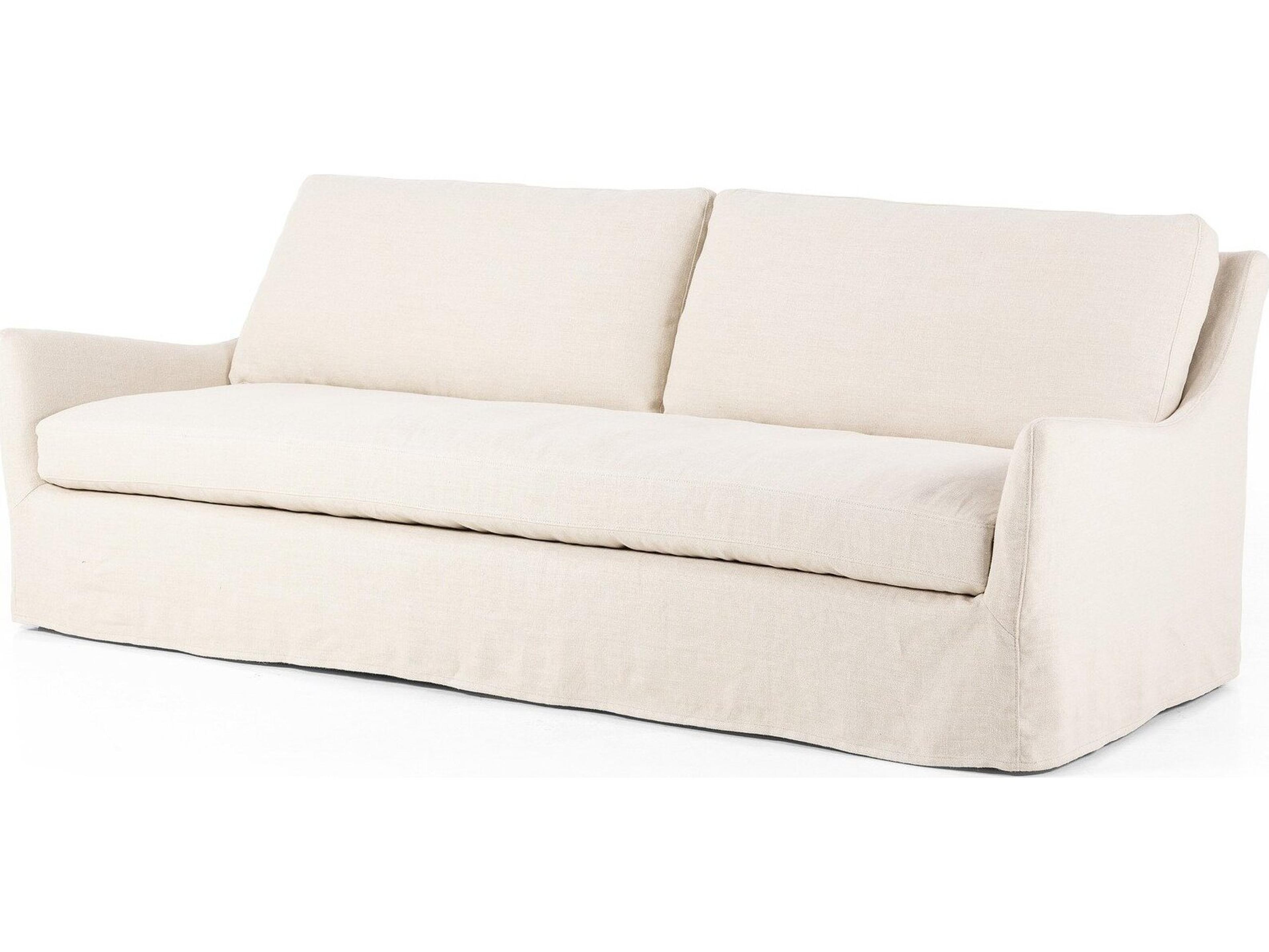 Kensington Beige Upholstered Sofa
