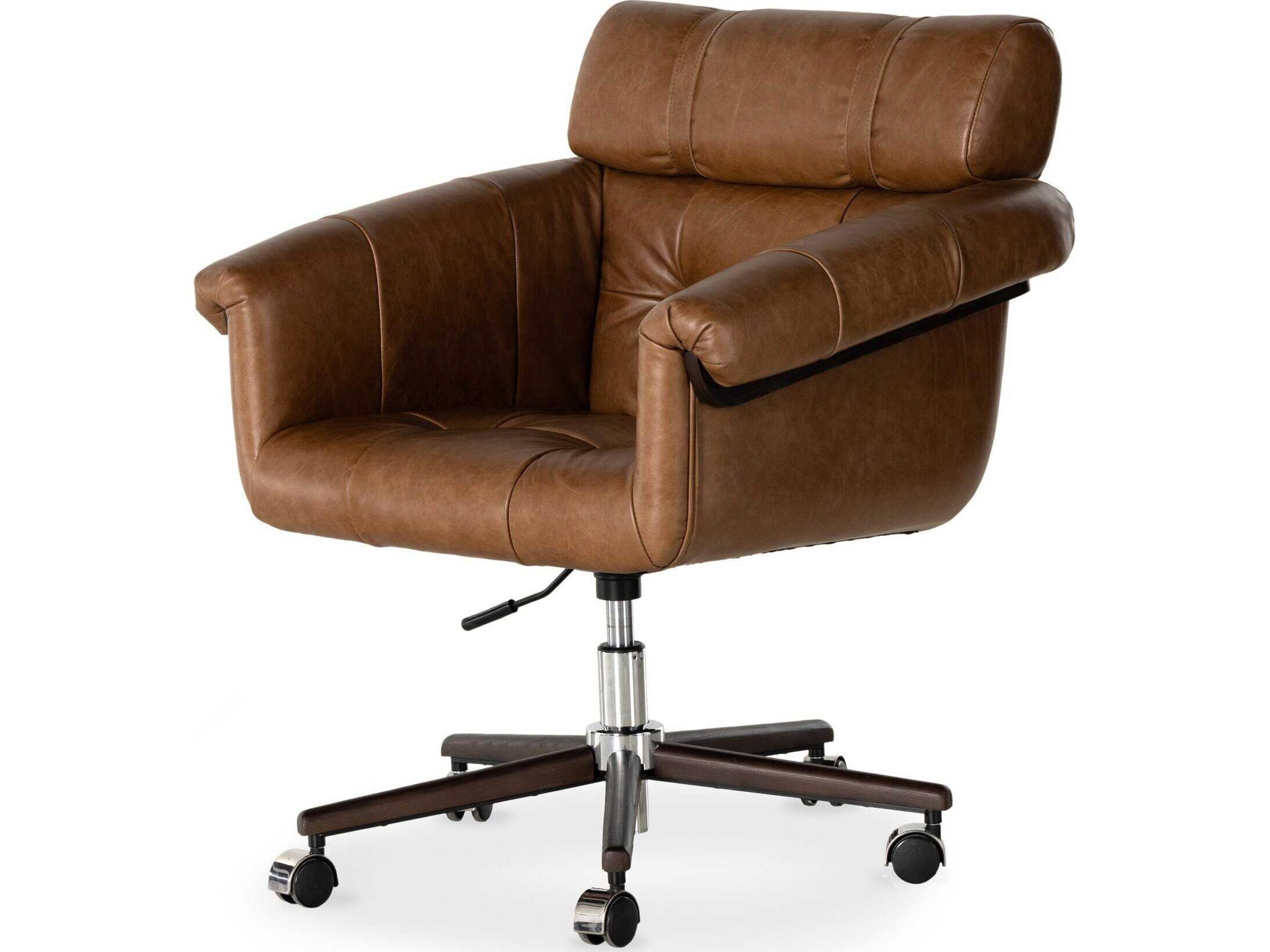 Four Hands Allston Arnold Sonoma Chestnut Desk Chair