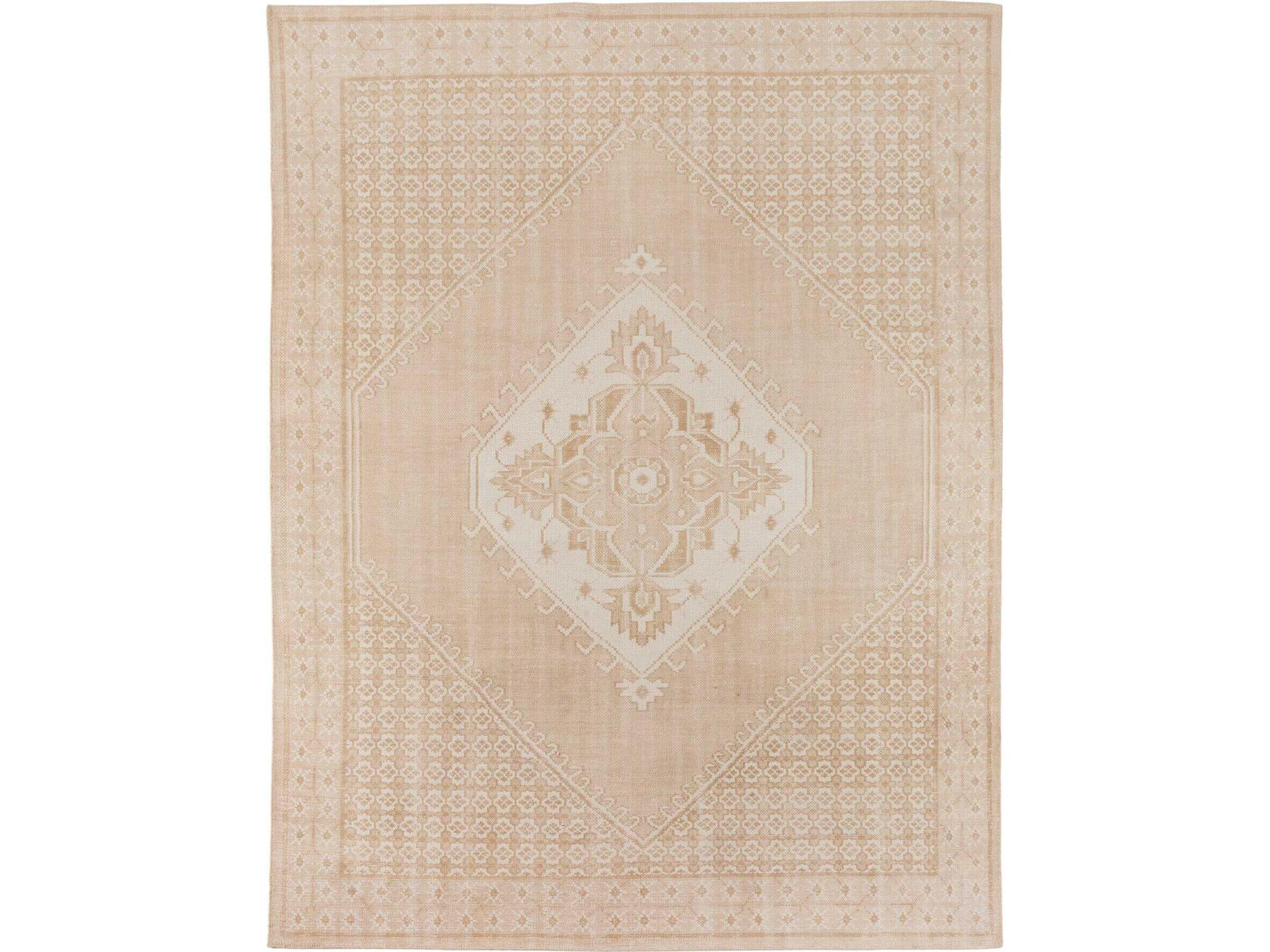 Four Hands Arwen Deluca Banded Cream Rug