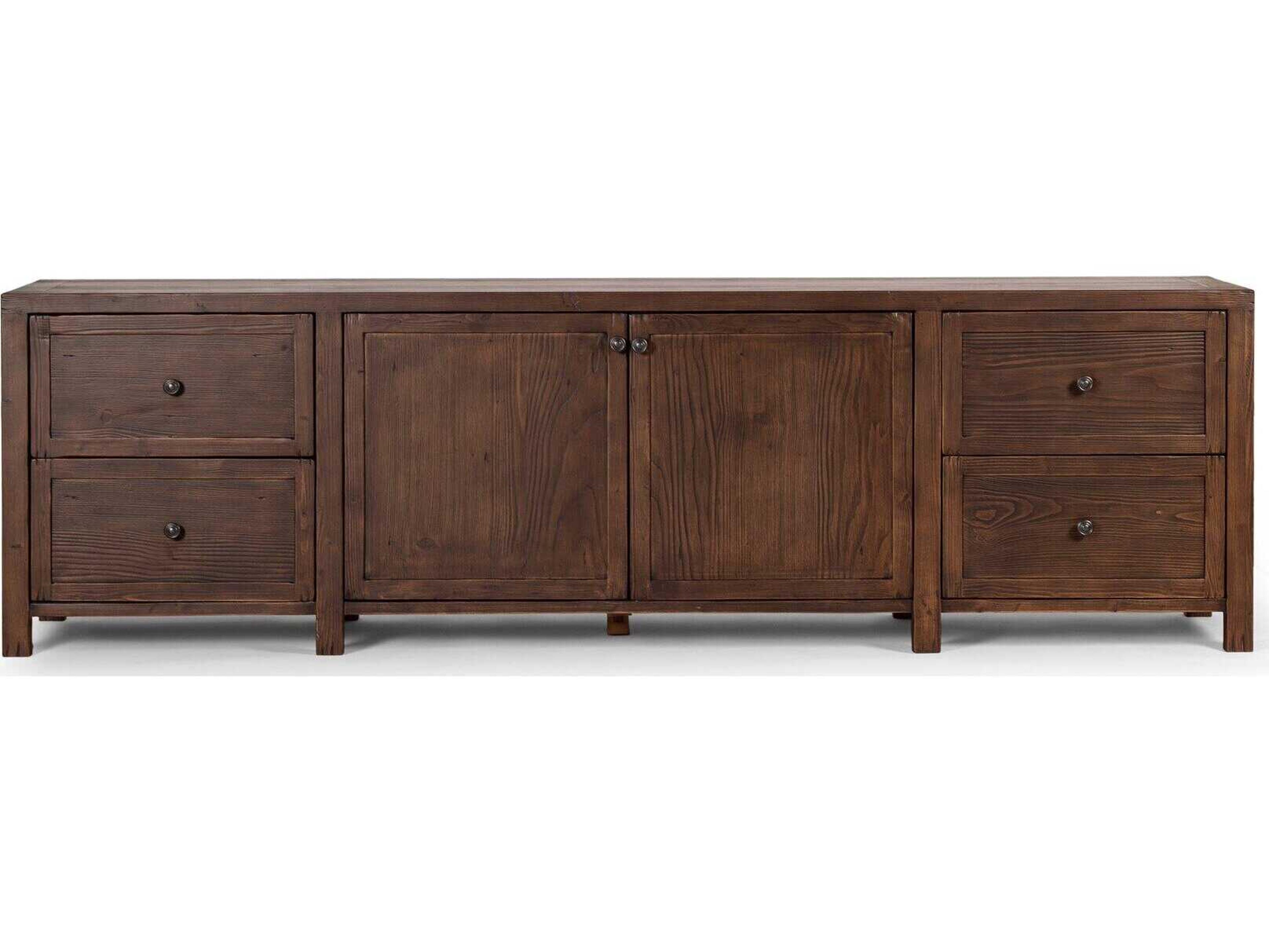 Four Hands Cordella Gaines Aged Pine  Media Console