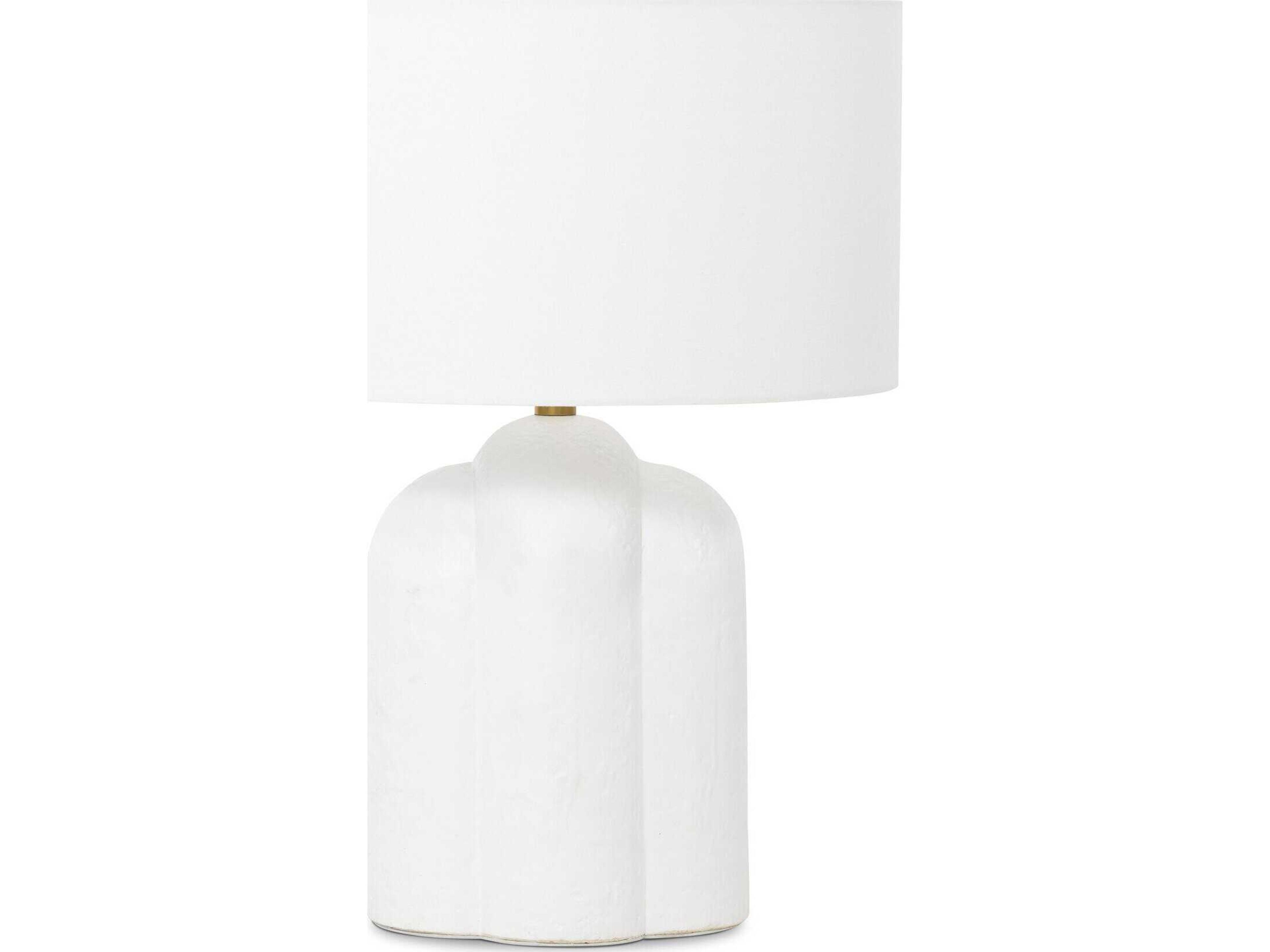 Four Hands Deacon White LED Buffet Lamp