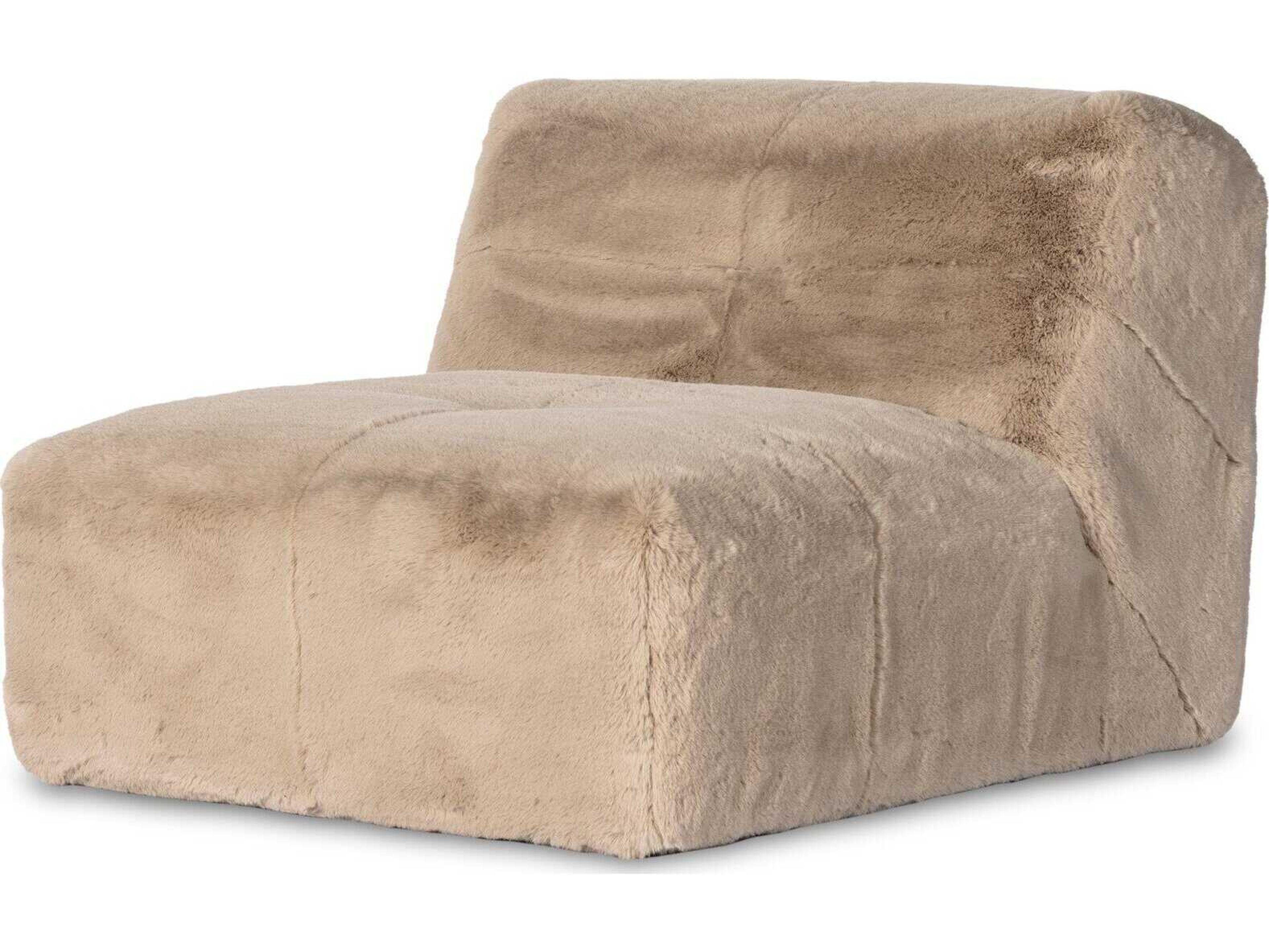 Four Hands Carnegie Miles Beige Fabric Accent Chair