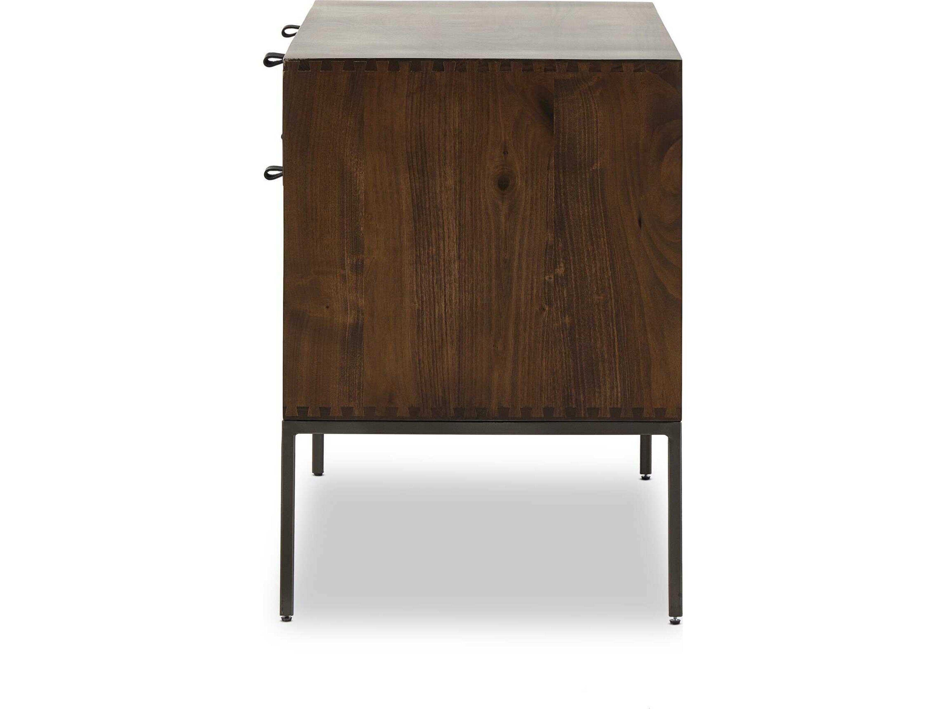 Four Hands Fulton Trey Auburn Poplar  Modular Filing Cabinet