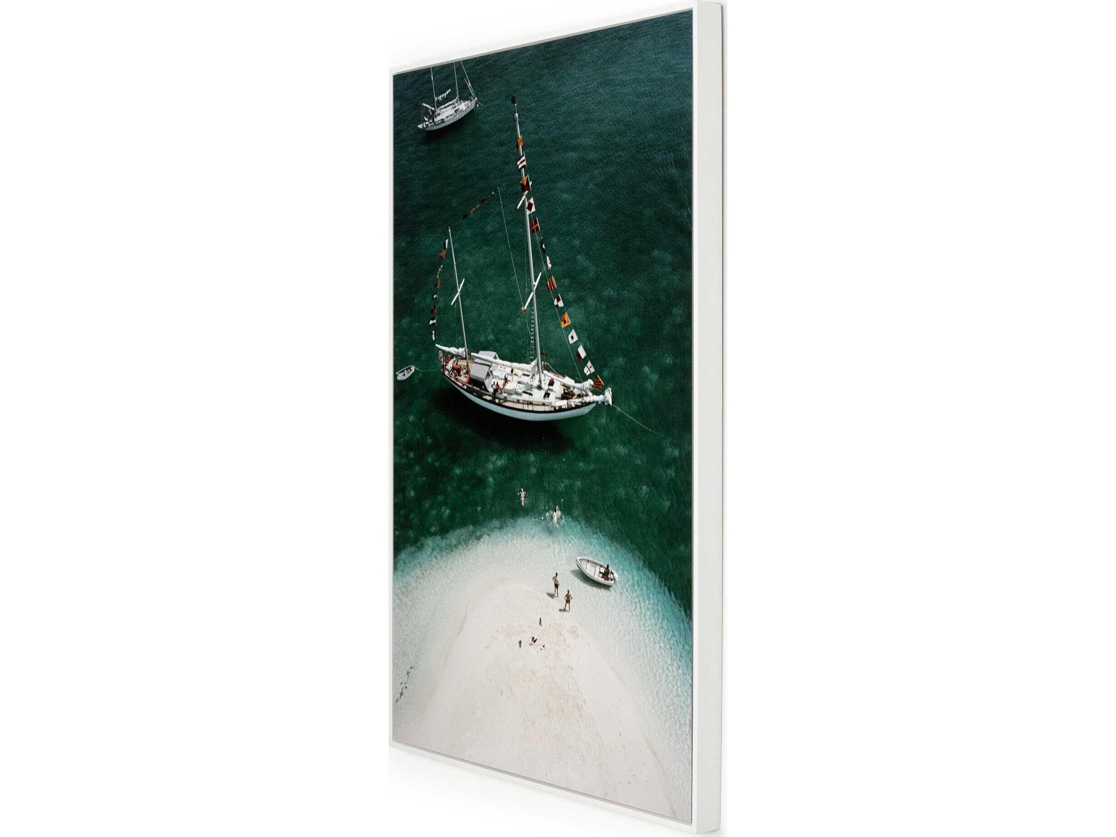 Art Studio Charter Ketch By Slim Aarons Wall Art