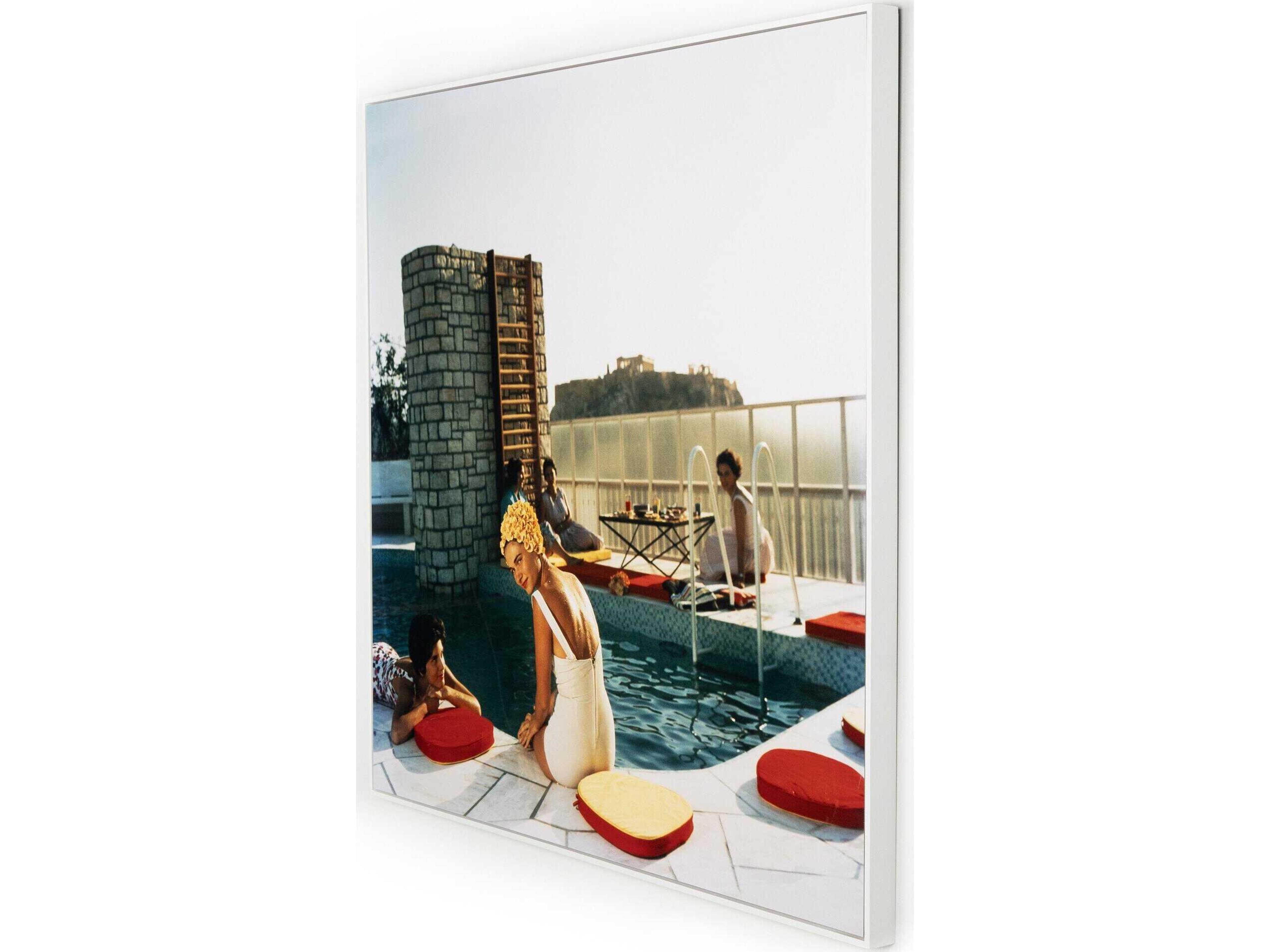 Art Studio Penthouse Pool By Slim Aarons Wall Art