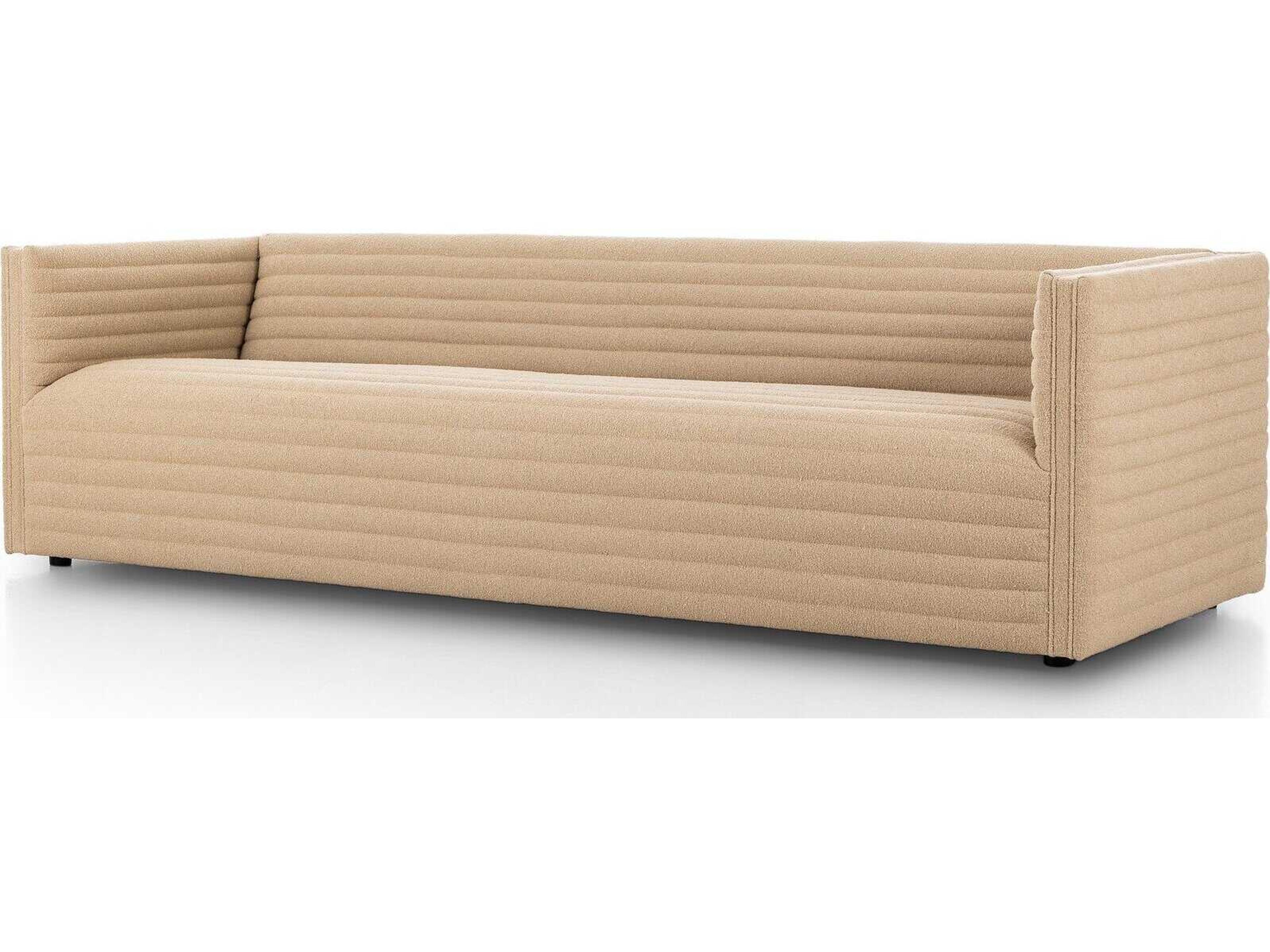 Four Hands Grayson Padma Crete Ecru Upholstered Sofa