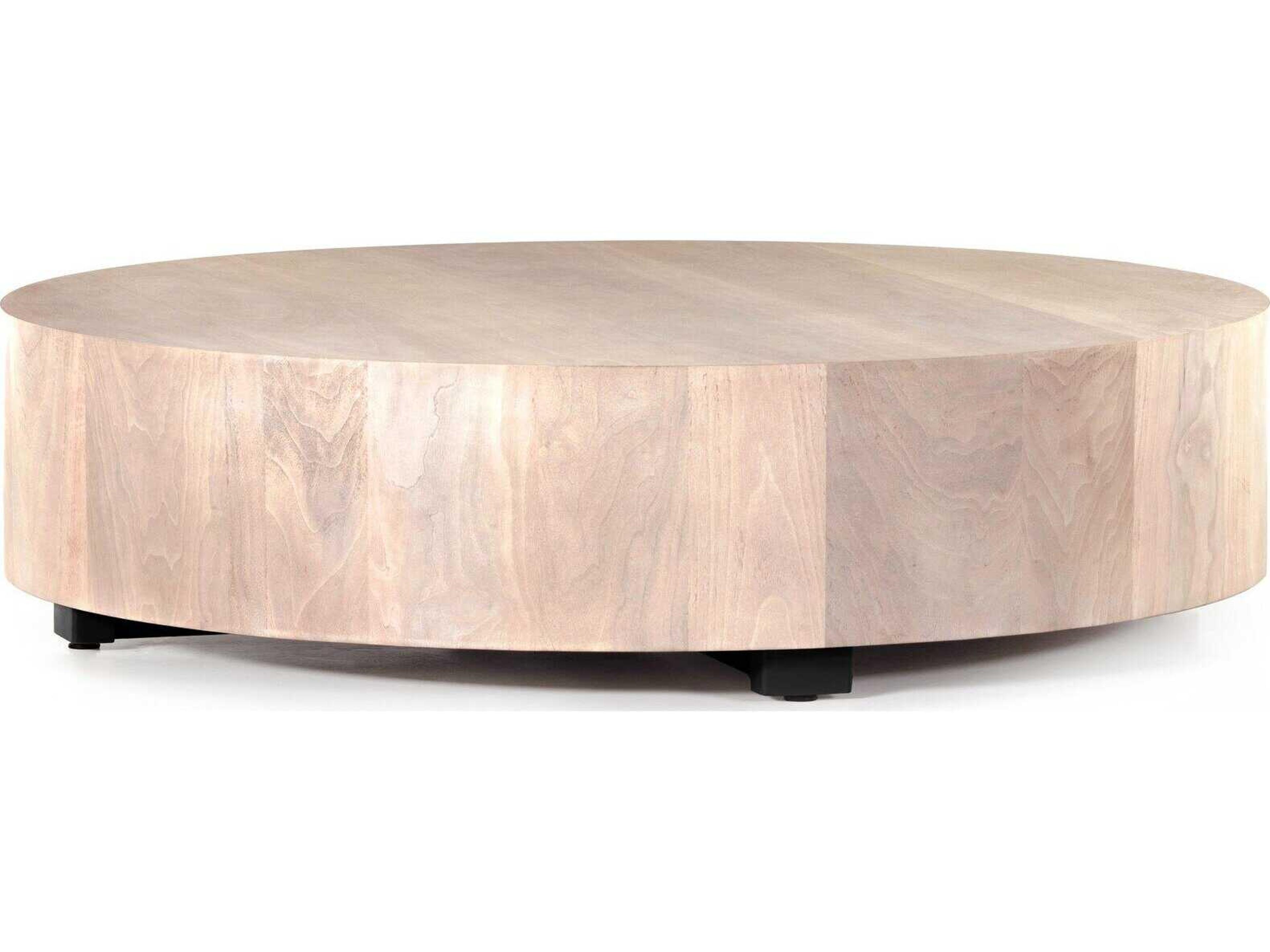 Four Hands Wesson Hudson Round Wood Coffee Table
