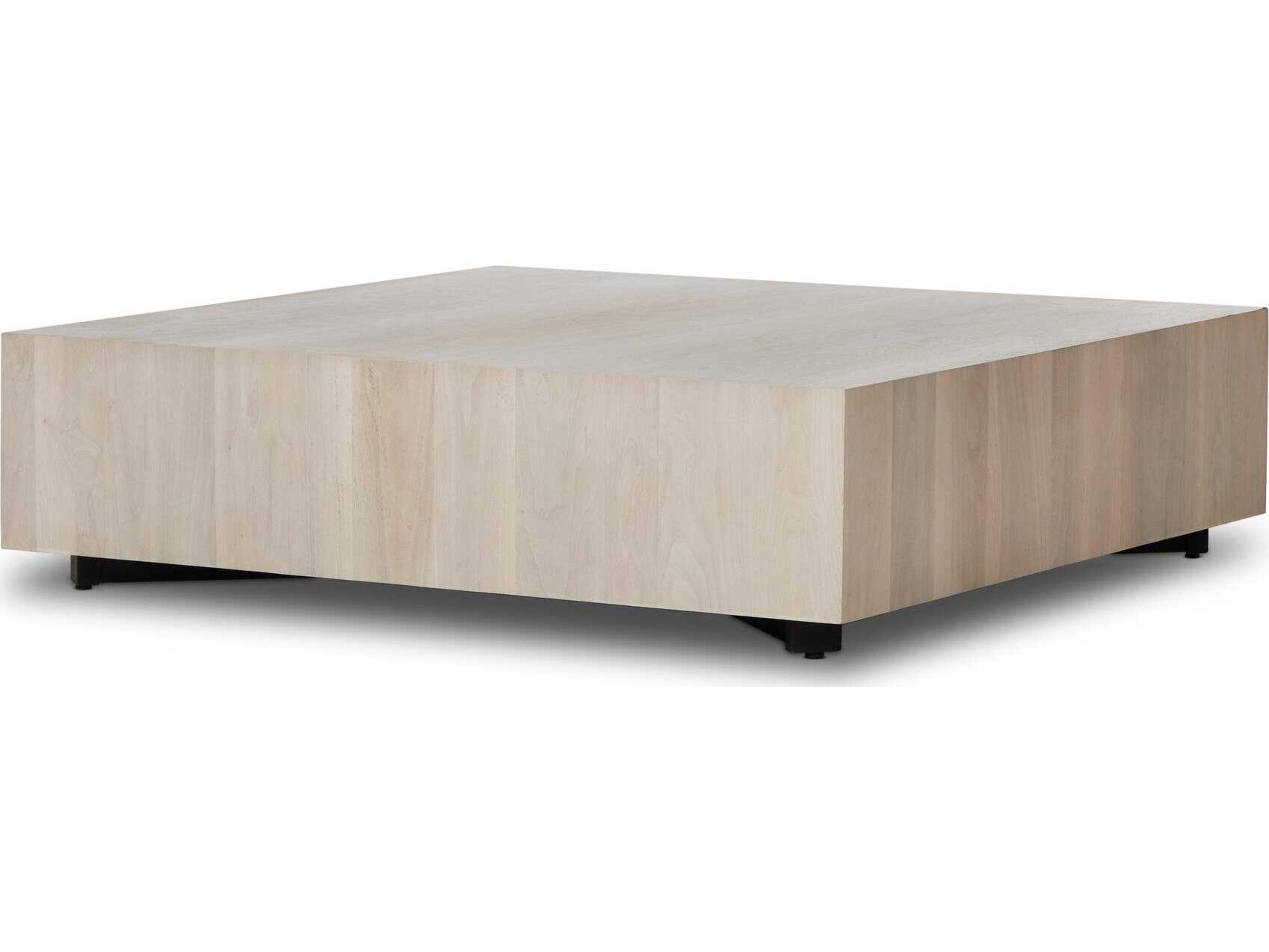 Four Hands Wesson Hudson Square Wood Coffee Table
