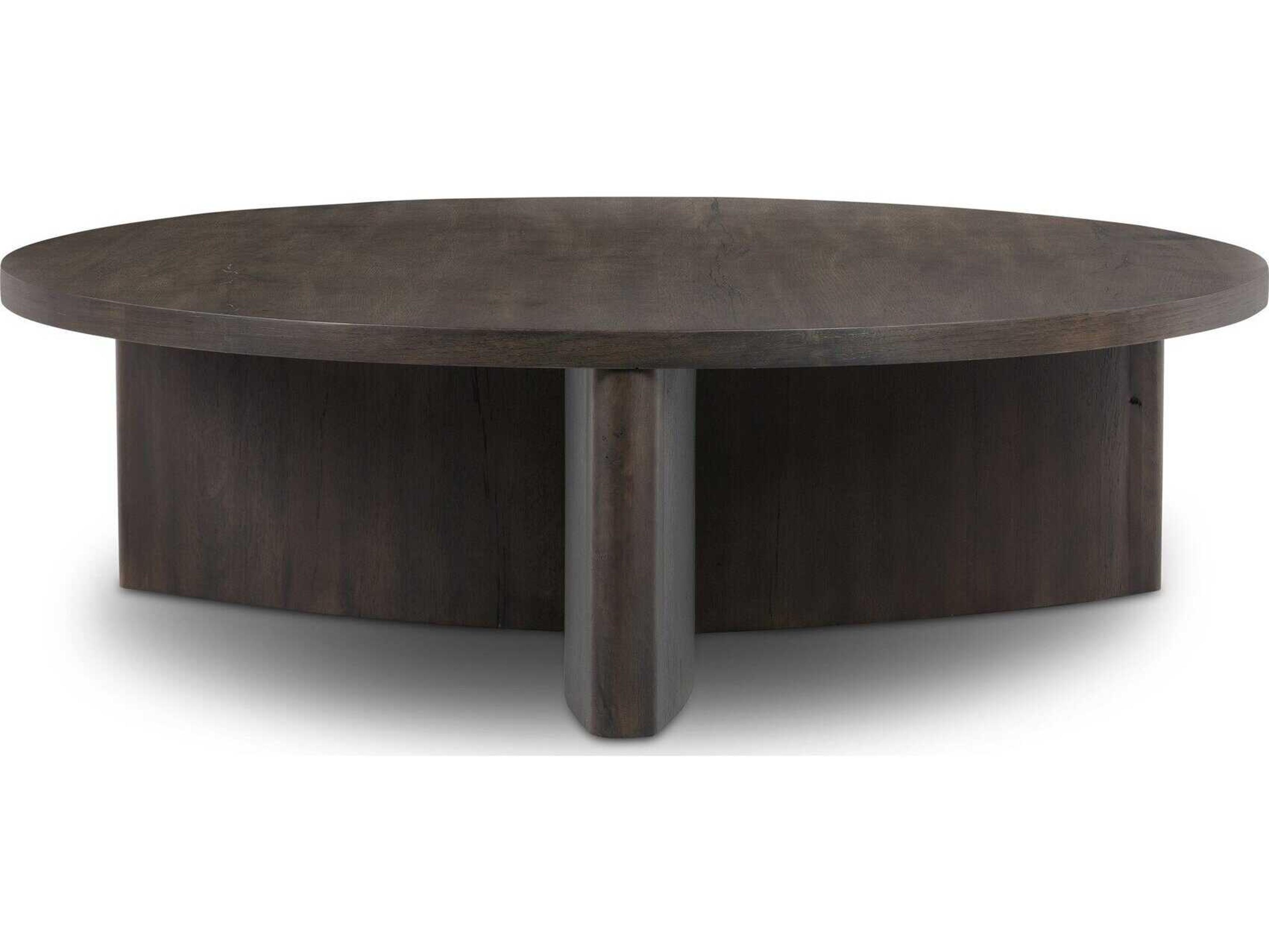 Four Hands Bina Toli Smoked Black Veneer Coffee Table