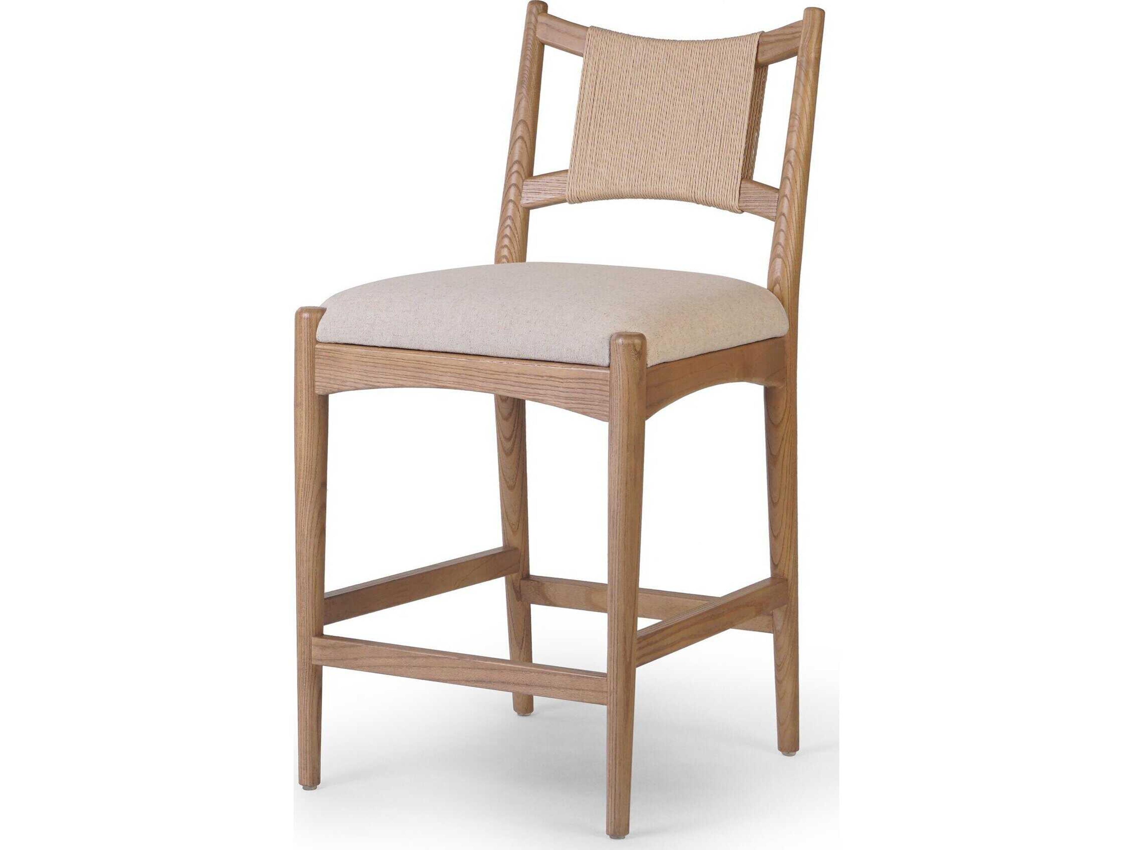 Four Hands Claremont Haddon Upholstered Counter Stool